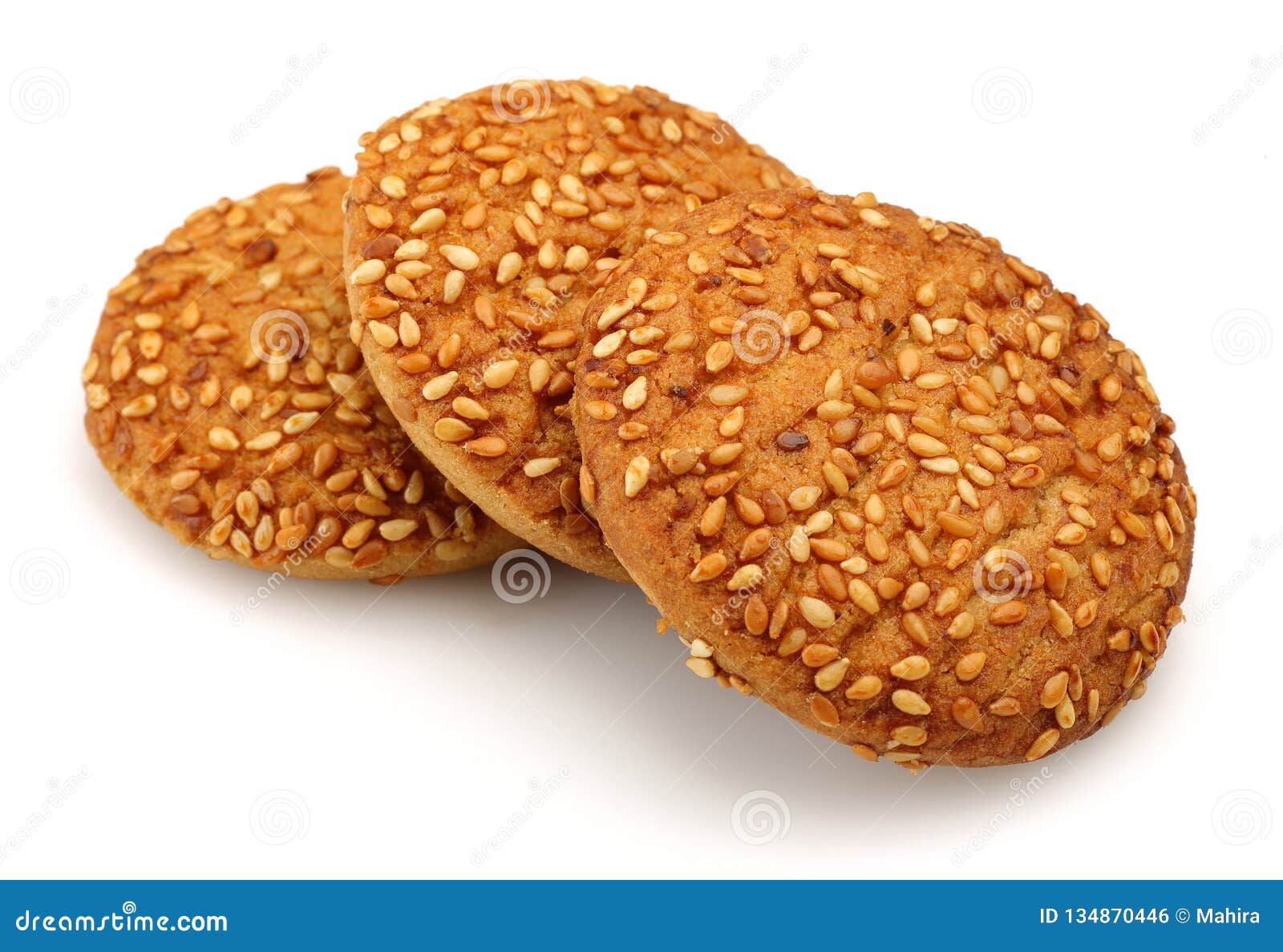 Sesame Biscuits Stock Image 13017523