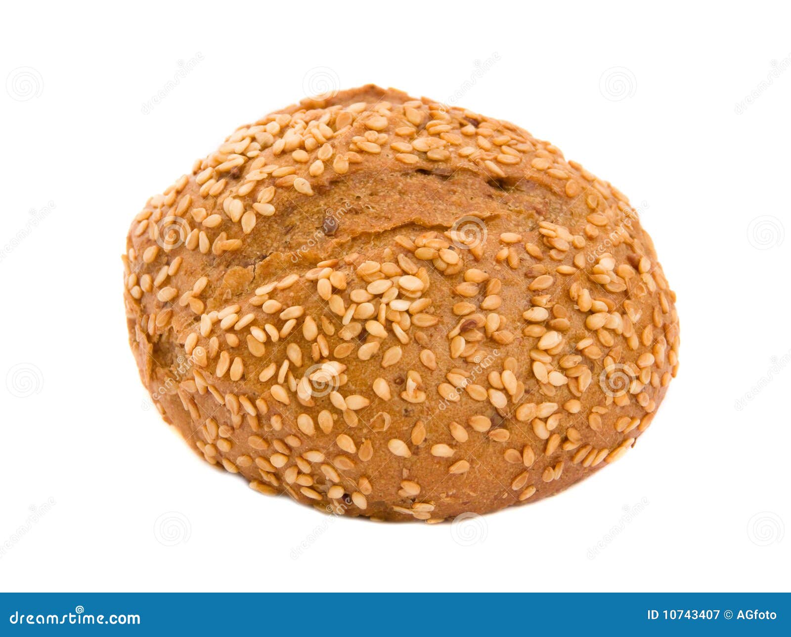 Sesame bun stock image. Image of gourmet, life, crust - 10743407
