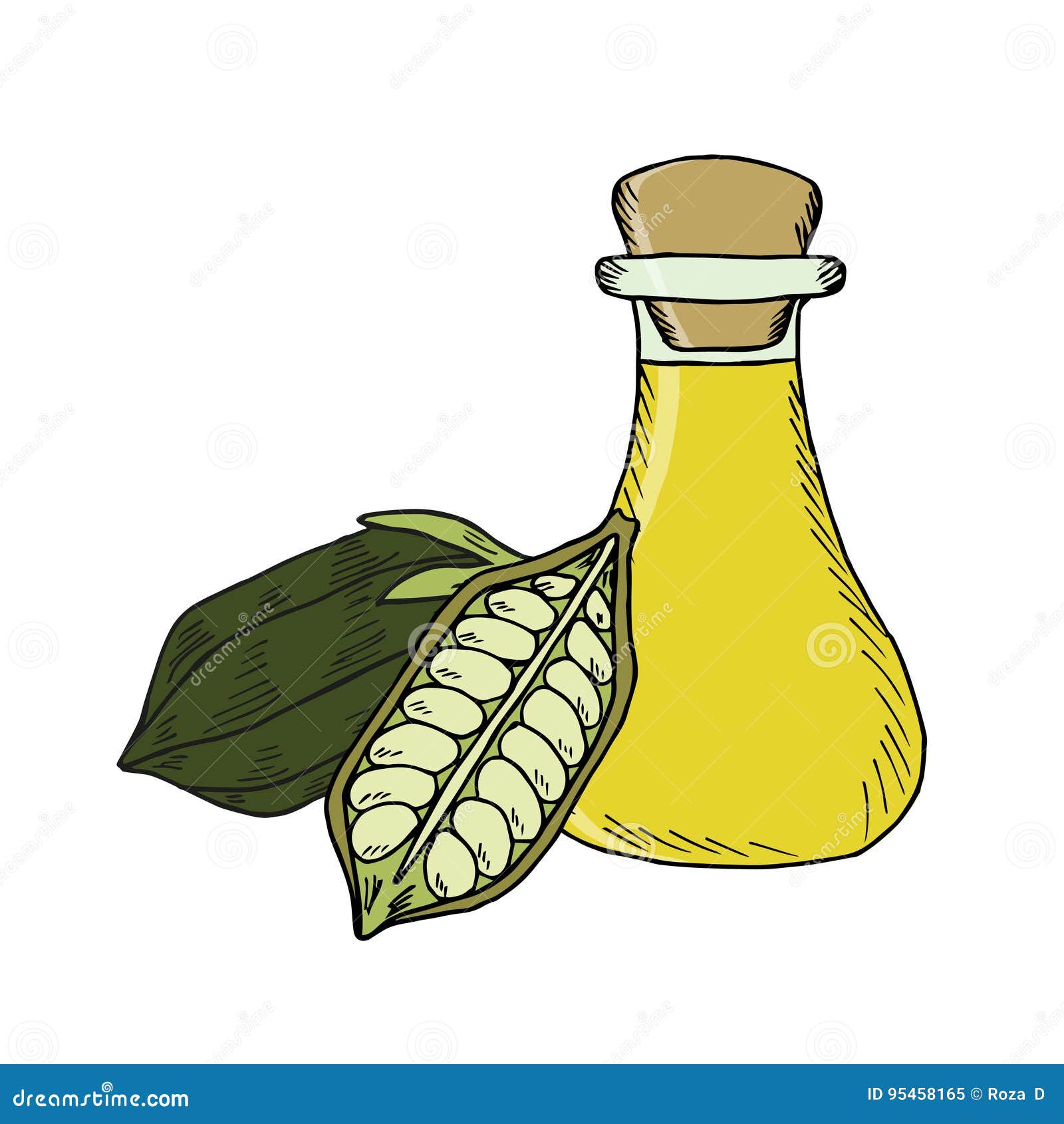 Sesame Oil Bottle, Nuts, White in Color 3 Stock Vector - Illustration of  seasoning, herb: 95458165