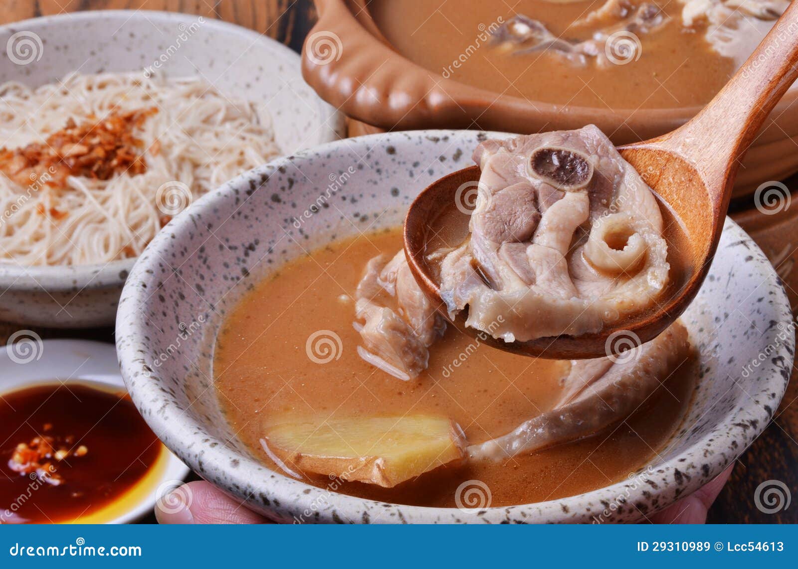 Sesame oil chicken stock image. Image of steamed, ginger 29310989