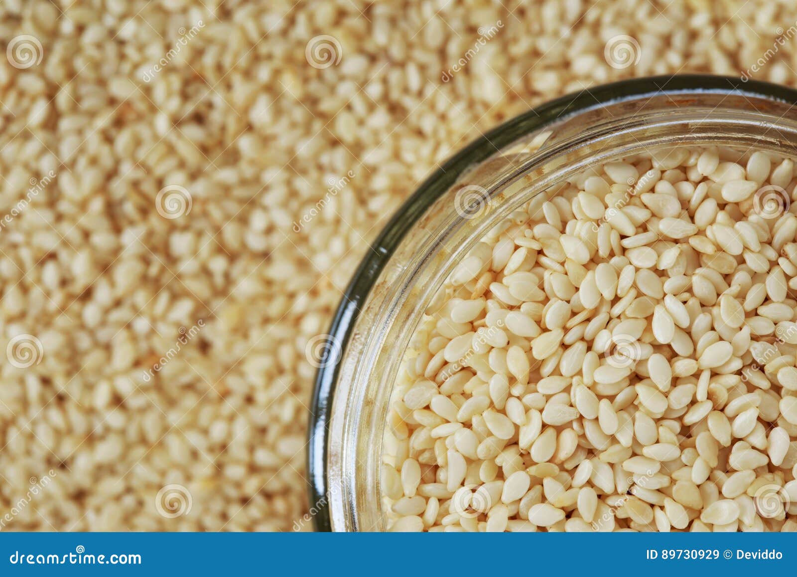 Sesame seed in jar stock image. Image of natural, crop 89730929