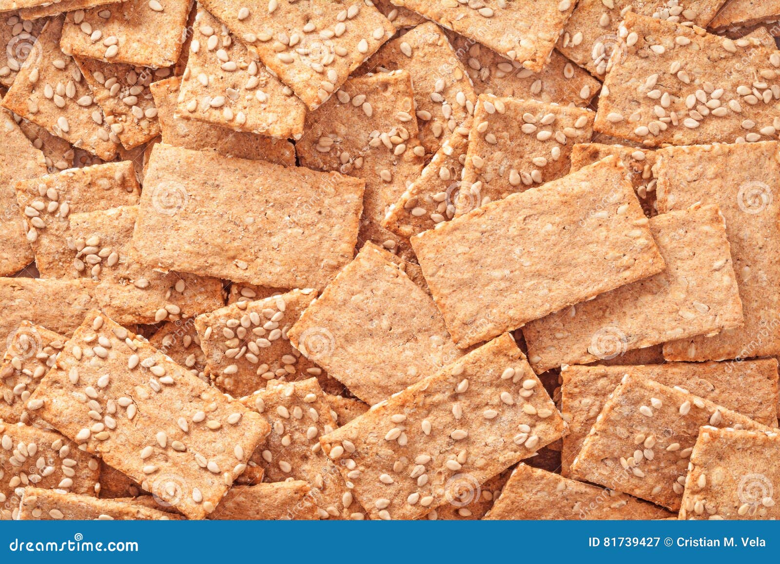 Sesame seed spelt chips stock image. Image of dinkel 81739427