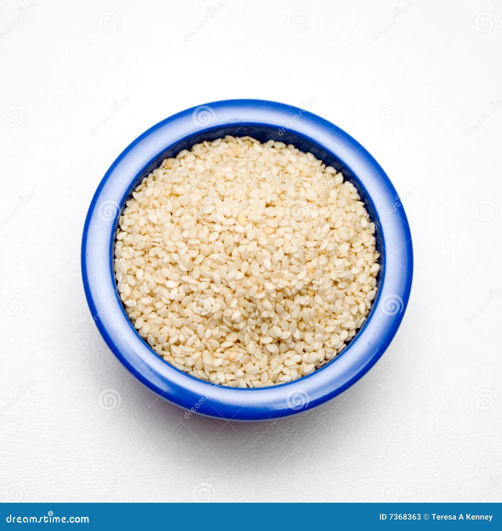 Sesame Seeds stock image. Image of colour, blue, small 7368363