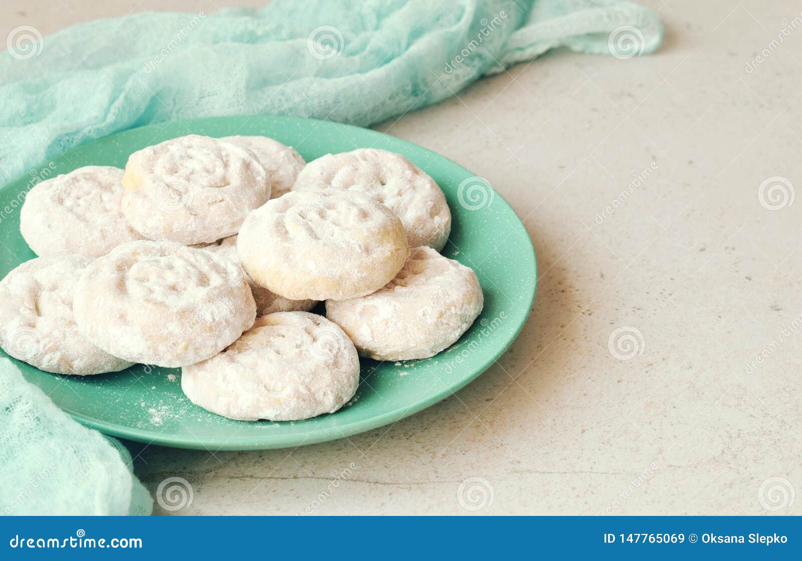 sesame shortbread with date stuffing. middle eastern cookies. eid and ramadan dates sweets. kahk. arabian cuisine. copy space