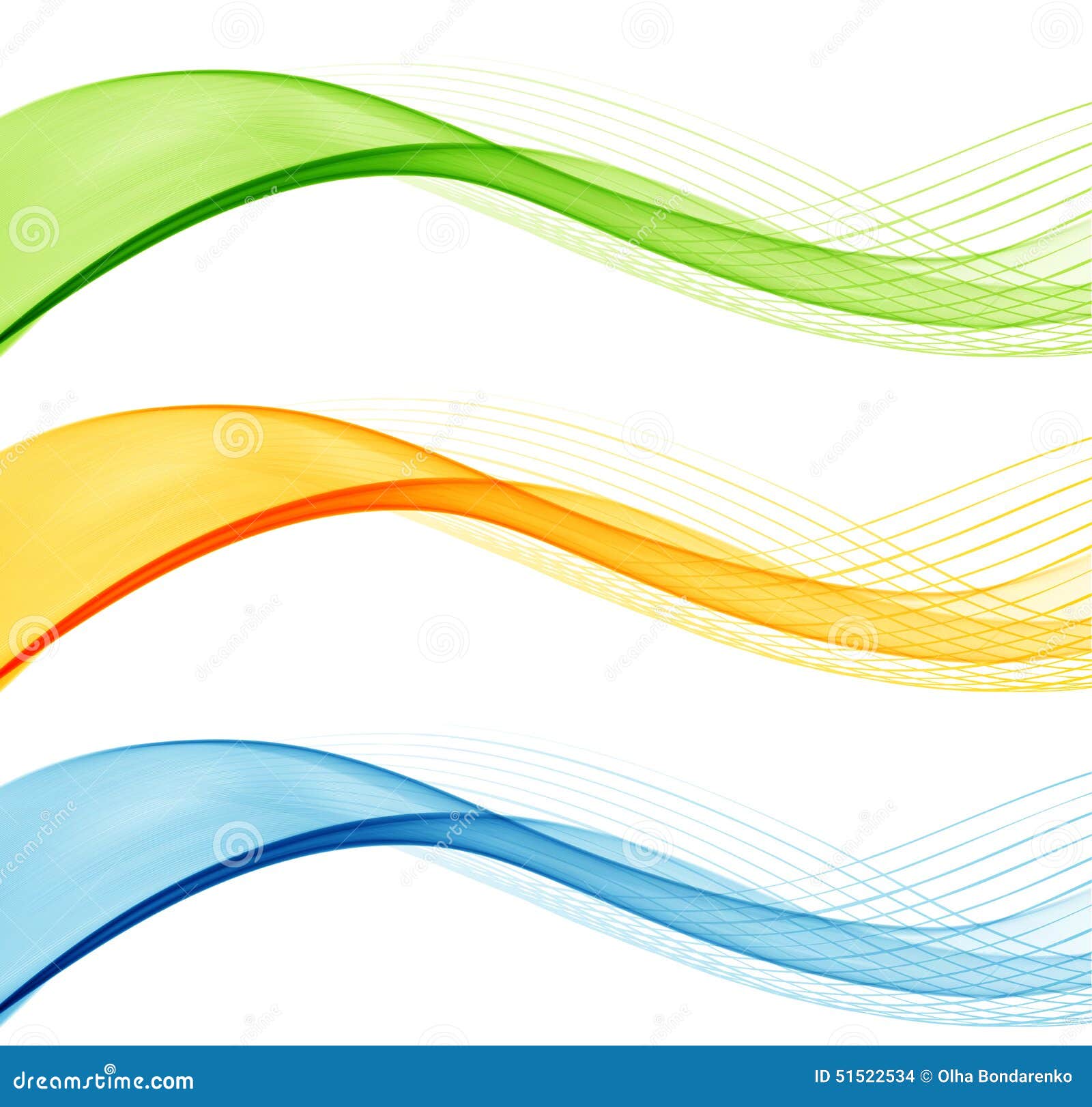 Set of Abstract Waves Line. Template Design Stock Vector Illustration Set of Abstract Waves Line. Template Design Stock Vector Illustration