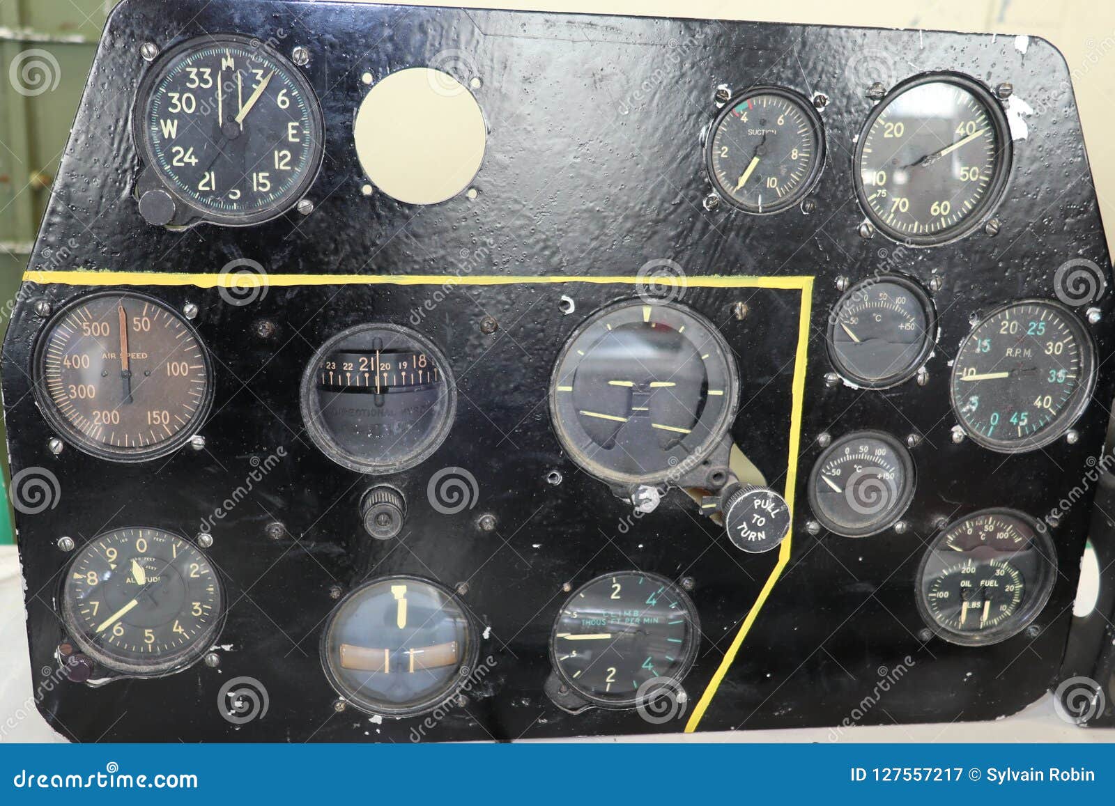 set of aircraft instruments vintage background airspeed indicators mach number indicator and accelerometer