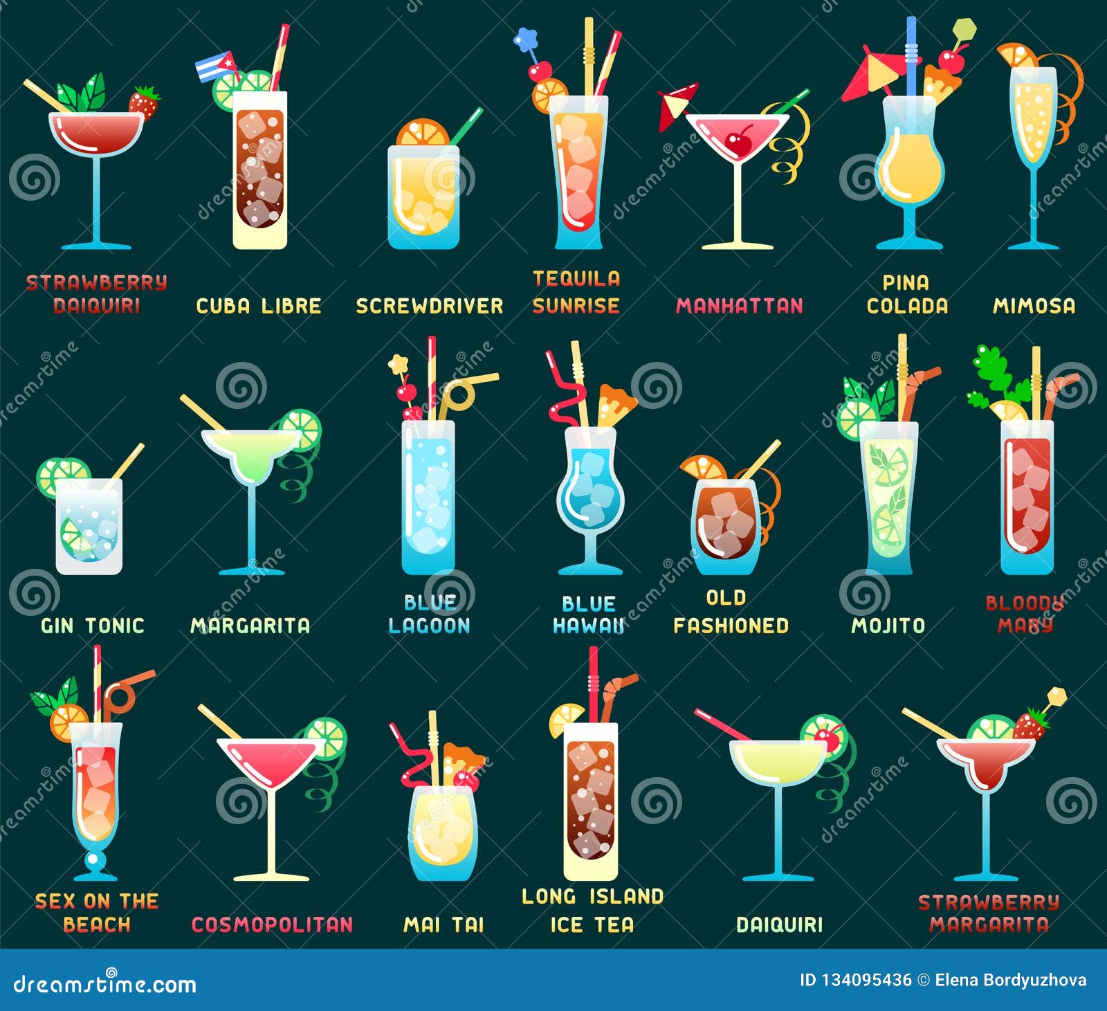 Names Of Alcoholic Beverages