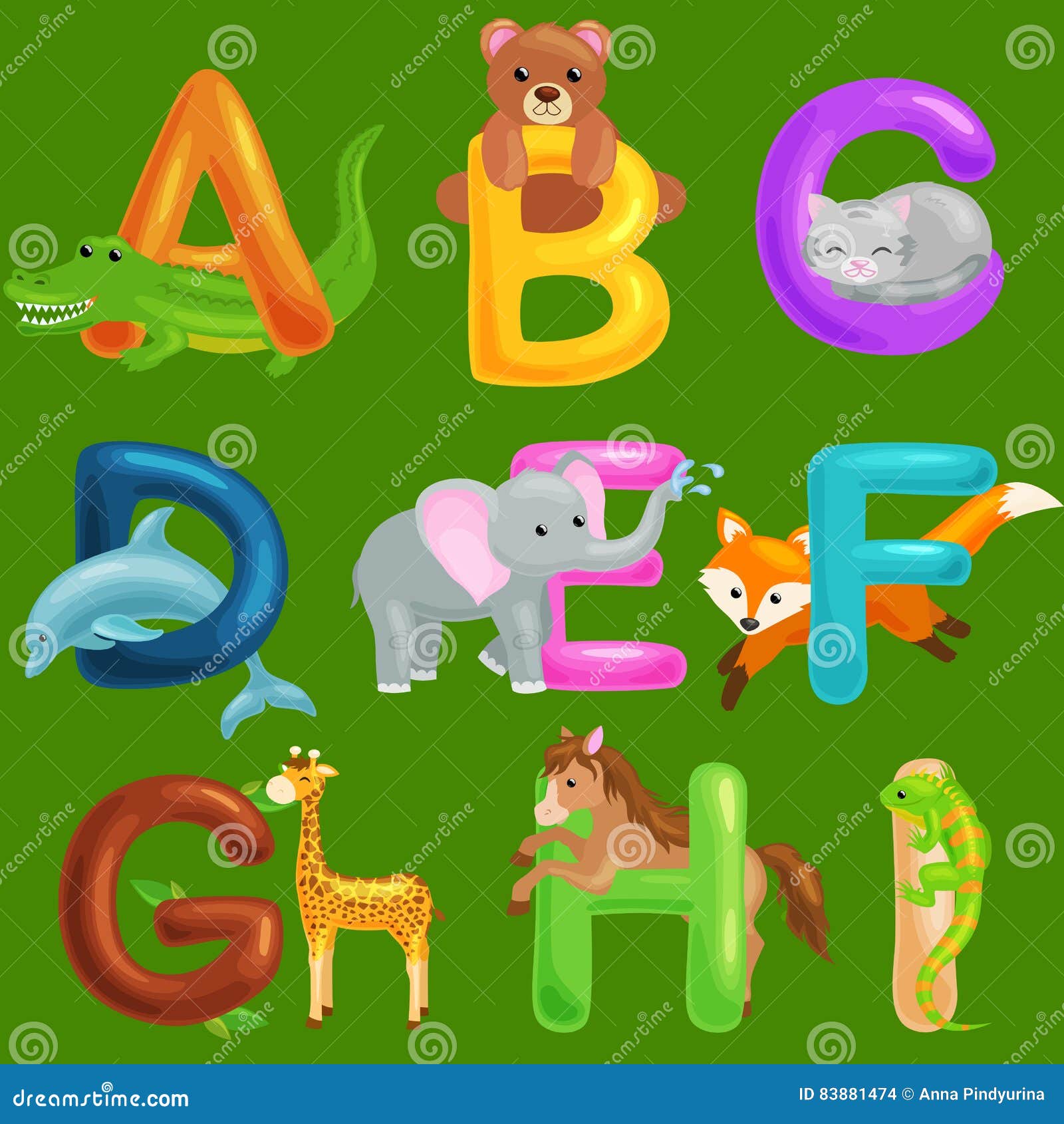 cat alphabet clipart - photo #29