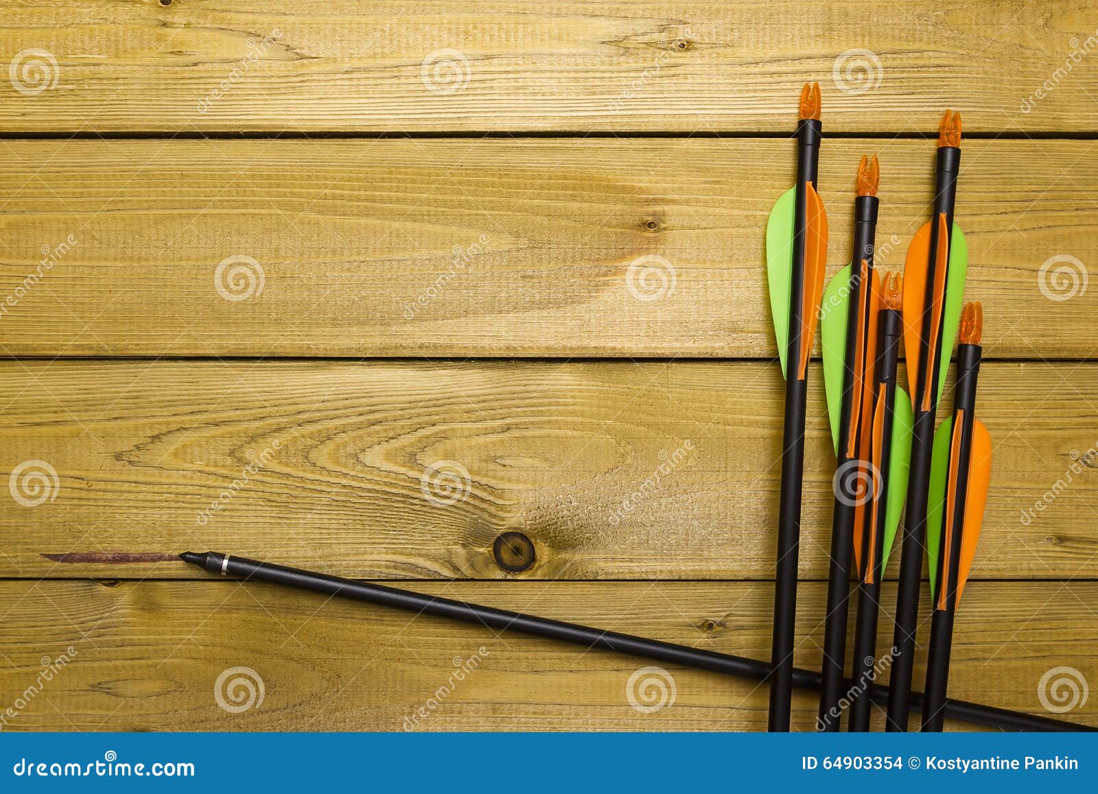 Set of Arrows for the Sports of Archery Stock Photo Image of arrows