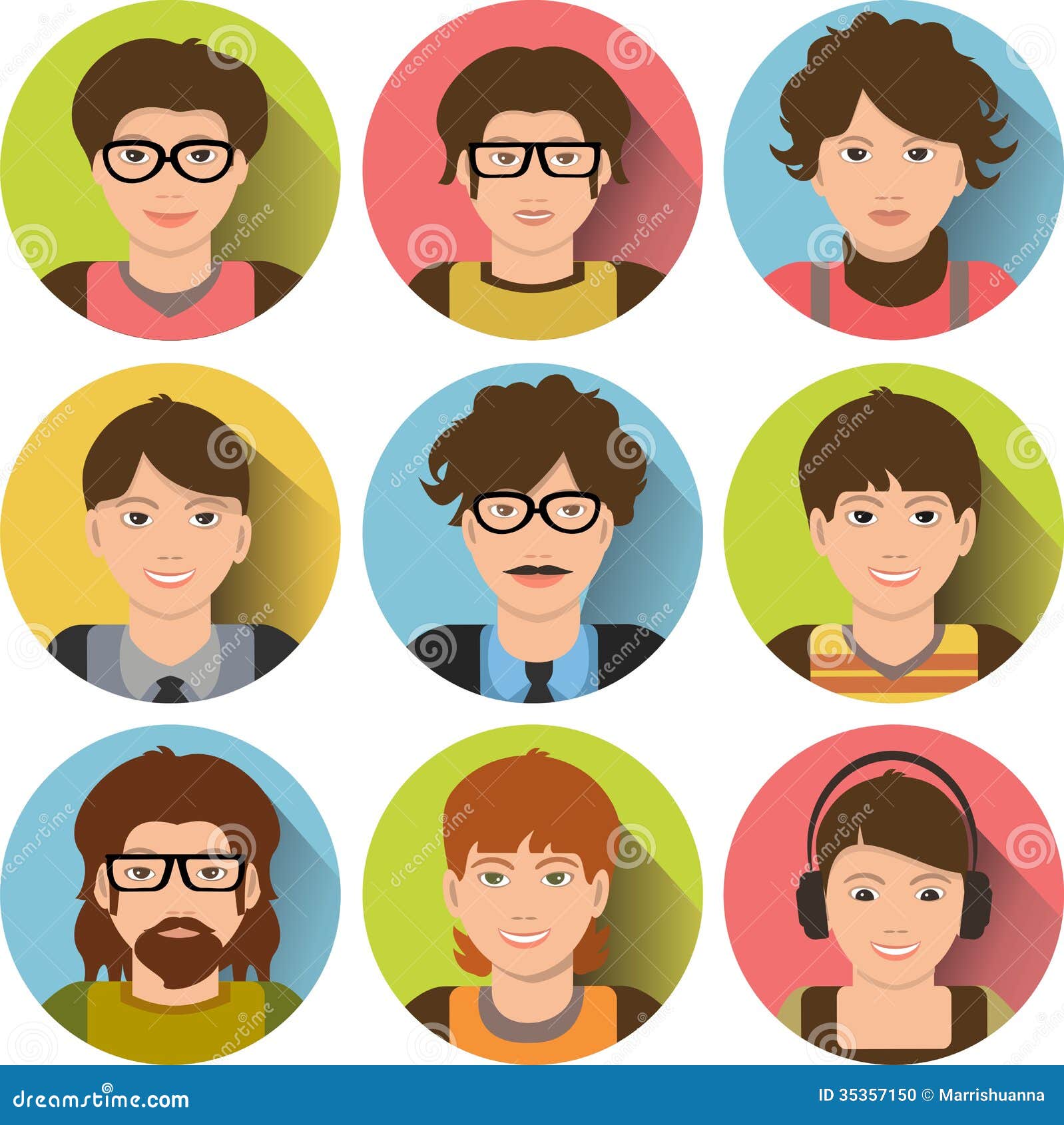 Set Of Avatars Business Stock Photo - Image: 35357150 Set Of Avatars Business Stock Photo - Image: 35357150