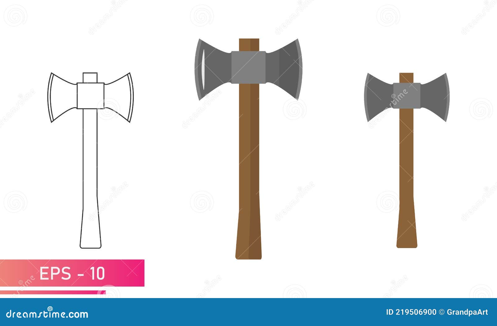 Double Sided Axe Stock Illustrations 57 Double Sided Axe Stock Illustrations Vectors Clipart Dreamstime