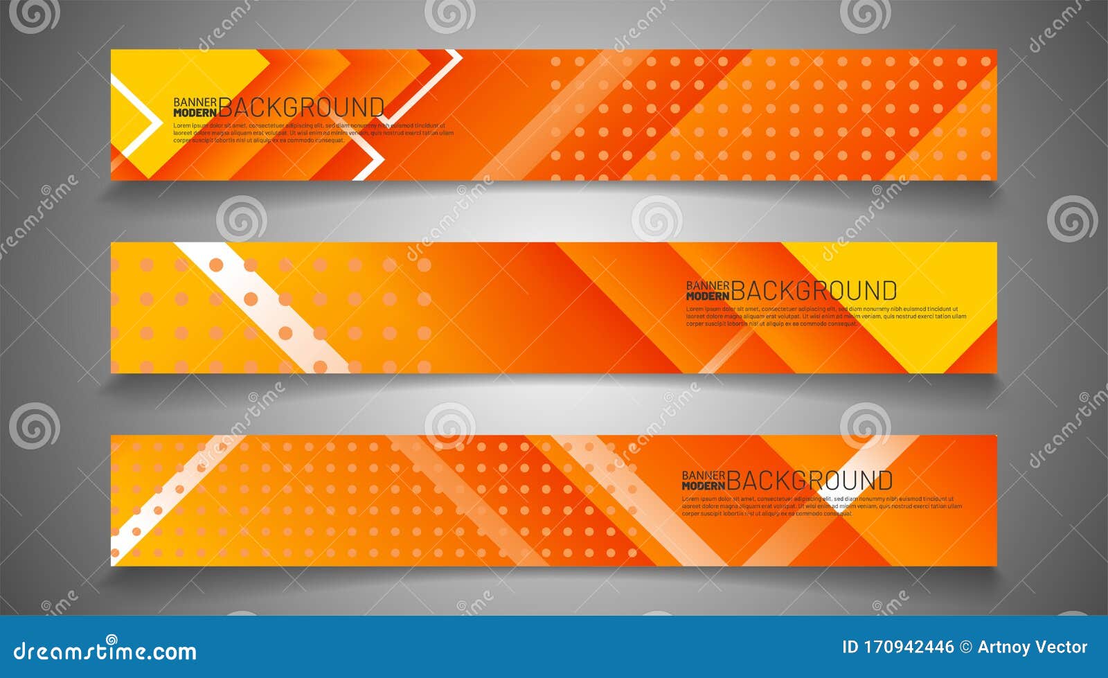 Set Banner Background for Your Design. Vector Graphic Design Illustration  Stock Vector - Illustration of creative, graphic: 170942446