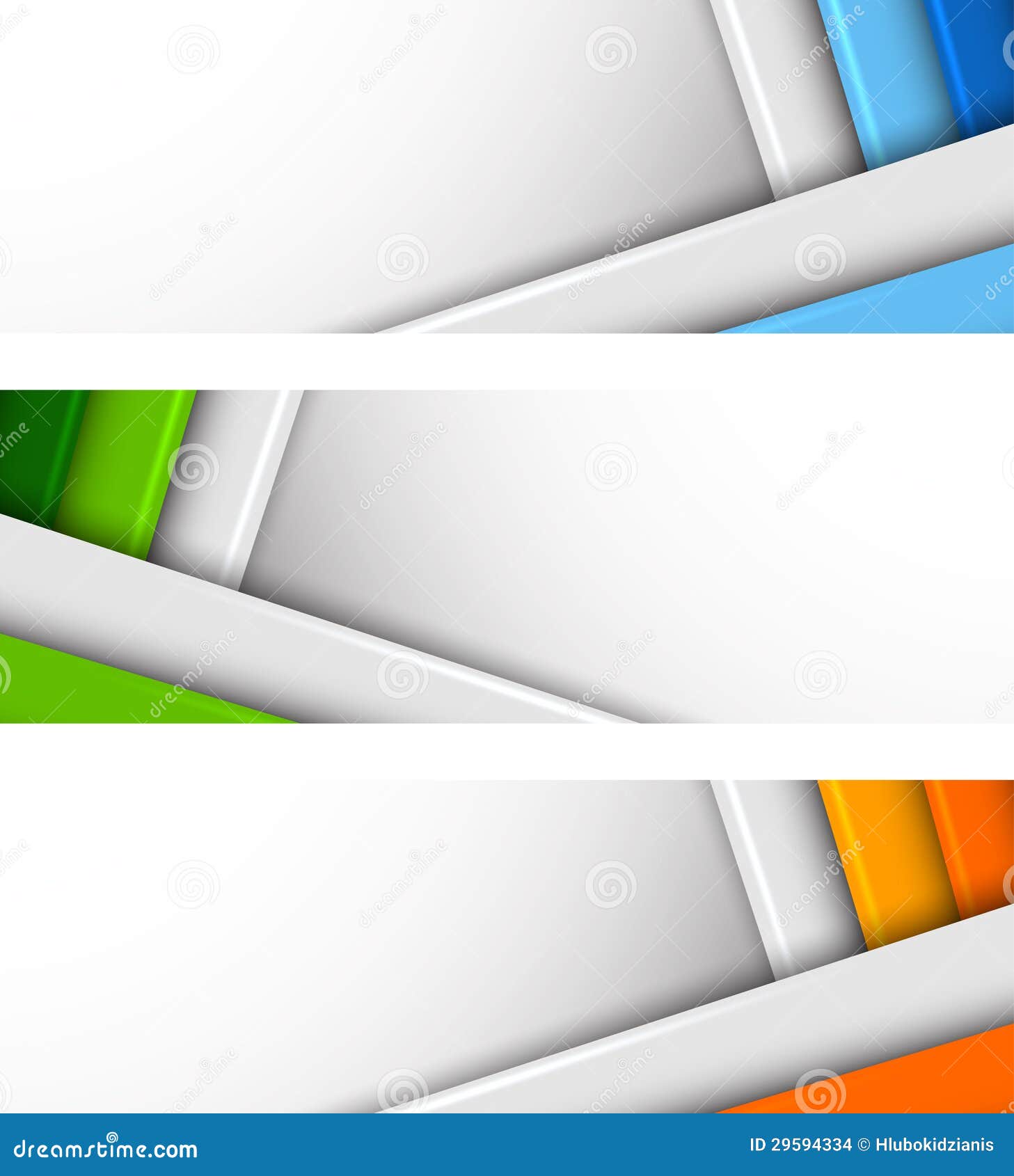 Set of banners with lines stock vector. Illustration of composition