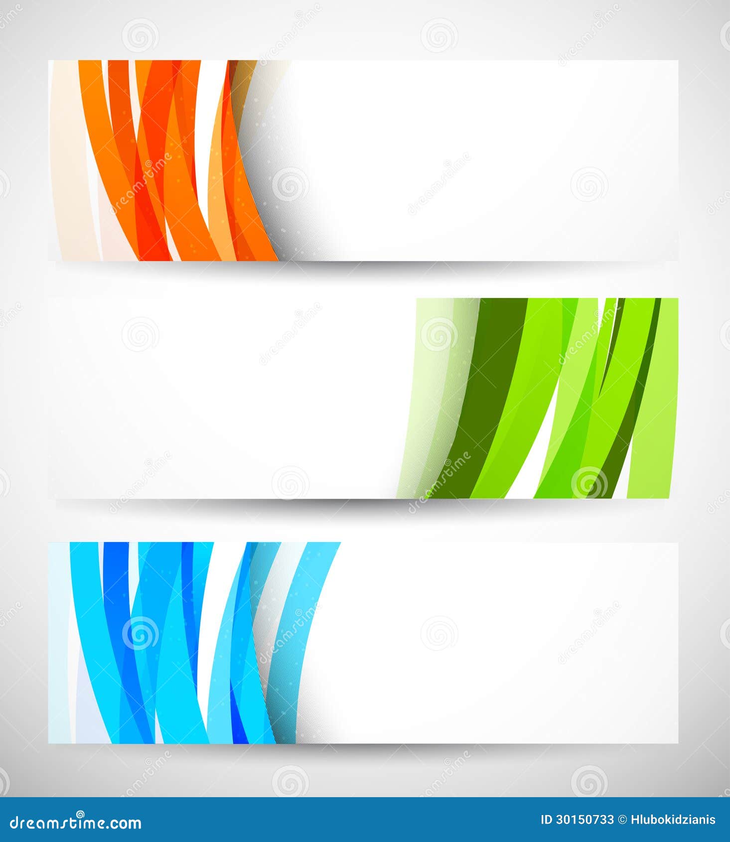 Set of banners with lines stock vector. Illustration of design 30150733