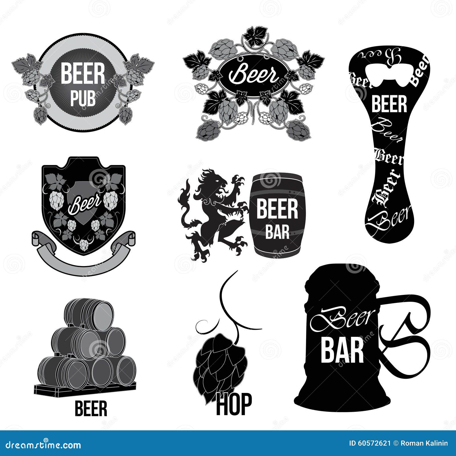 Ideally Sobriquette feedback Set Beer Logo, Label, Badge. Stock Vector - Illustration of beer, blank:  60572621