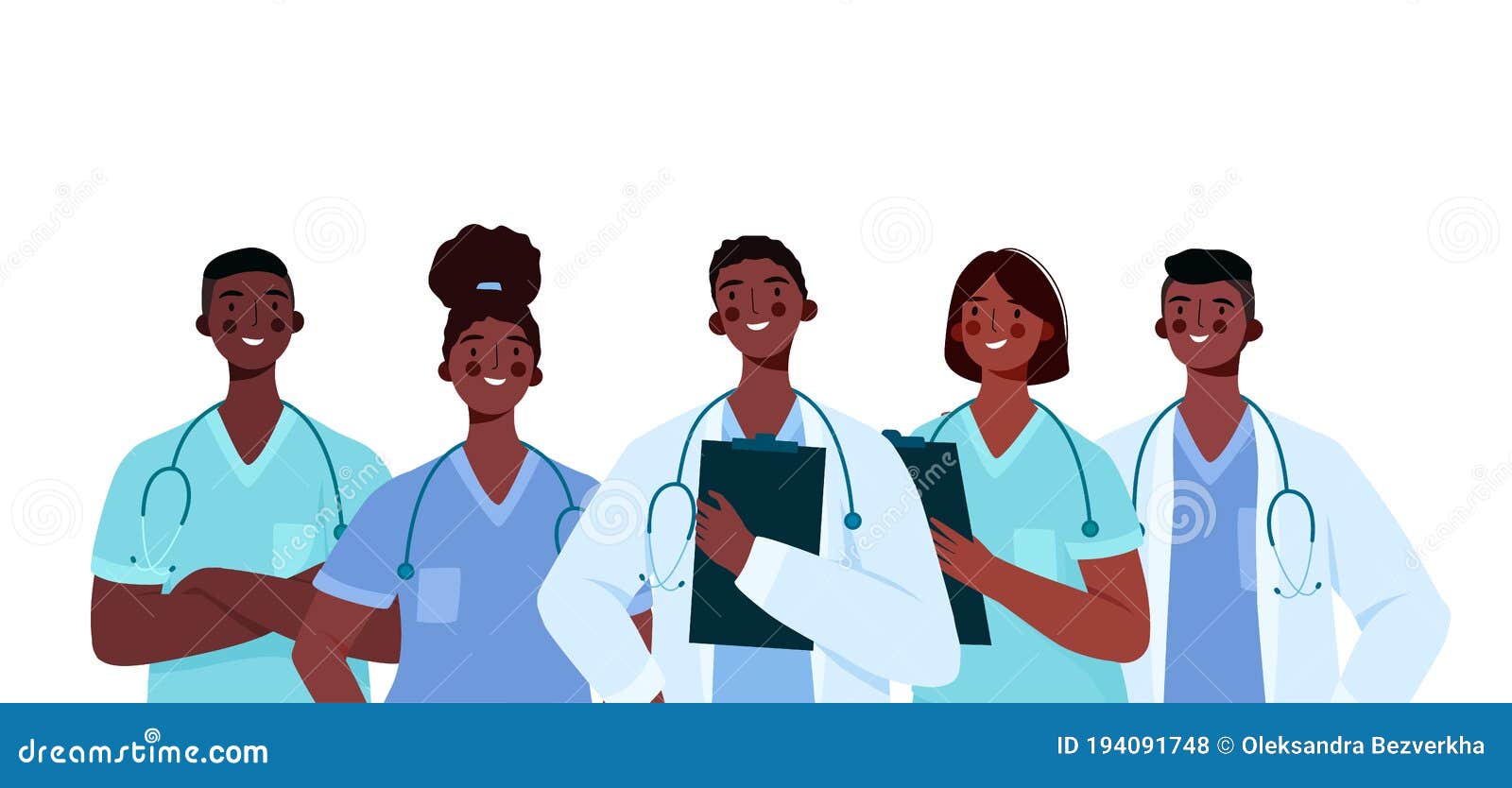 staff nurse clipart black