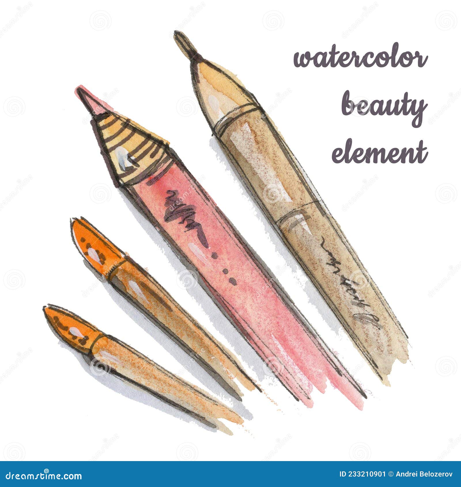 brown crayon clipart