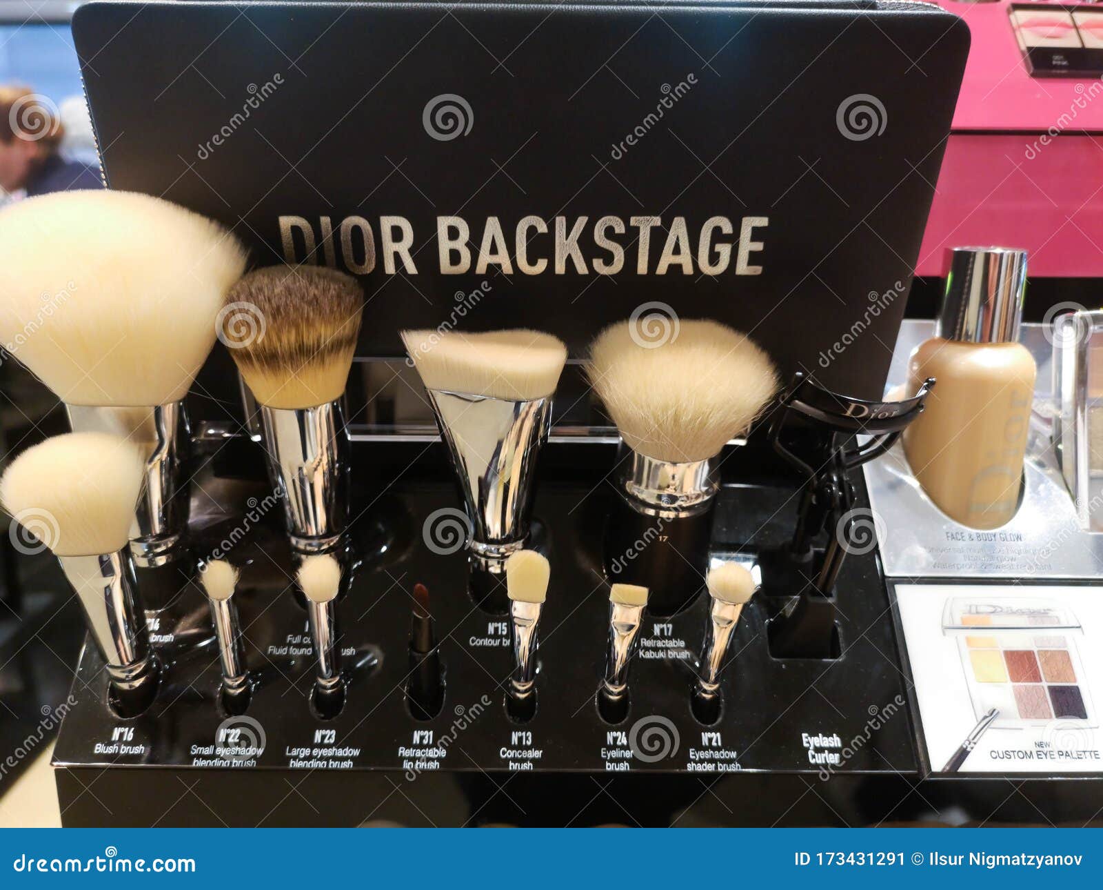 dior backstage brushes