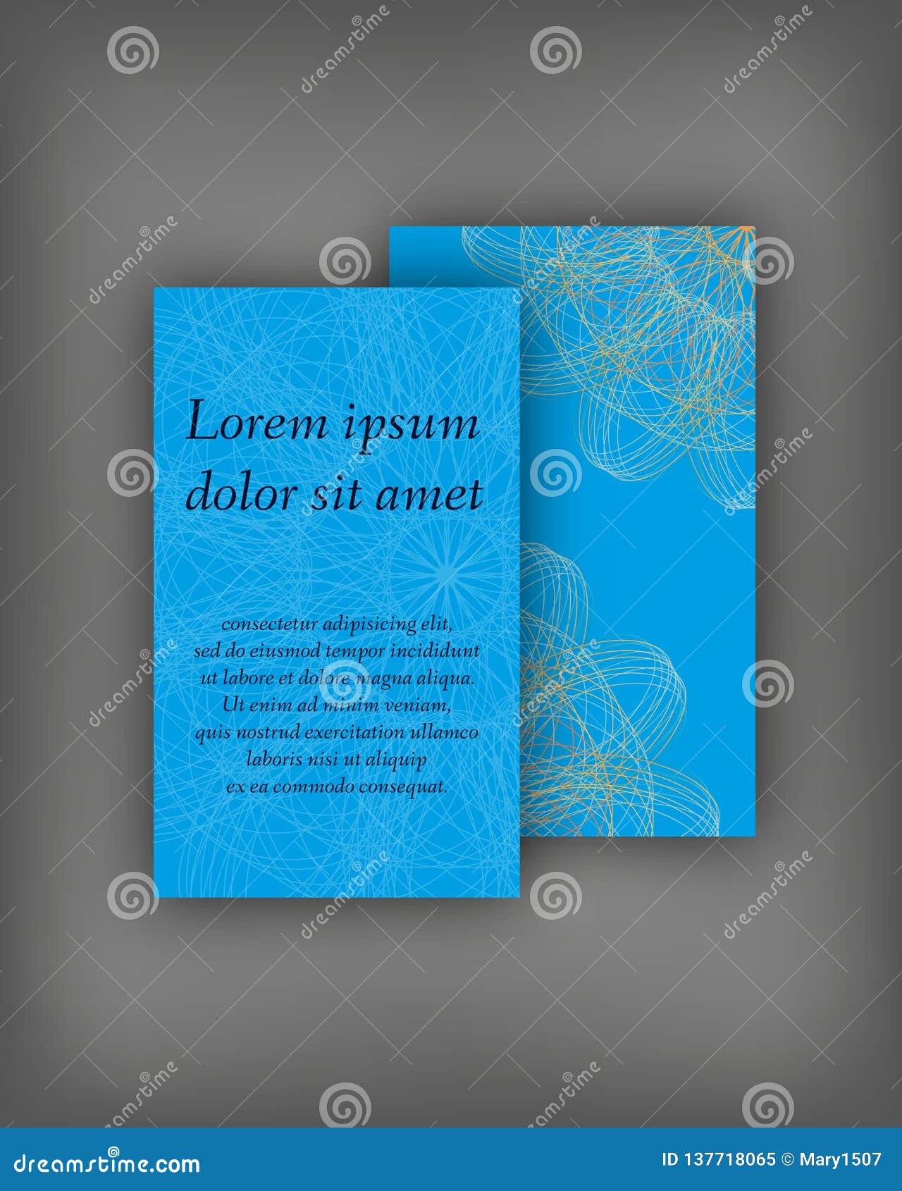 Set Of Business, Invitation, Save The Date Template Stock ...
