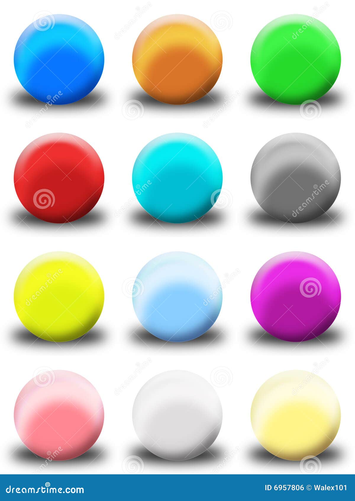 Set button round stock illustration. Illustration of button - 6957806