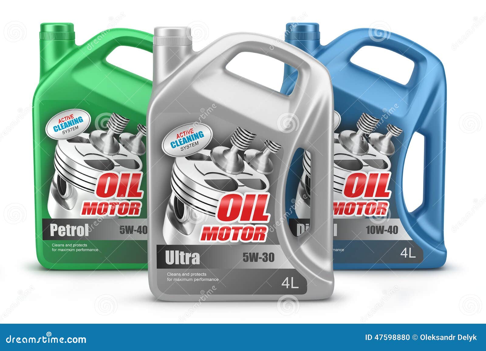 Set of canisters motor oil stock illustration. Illustration of cans ...