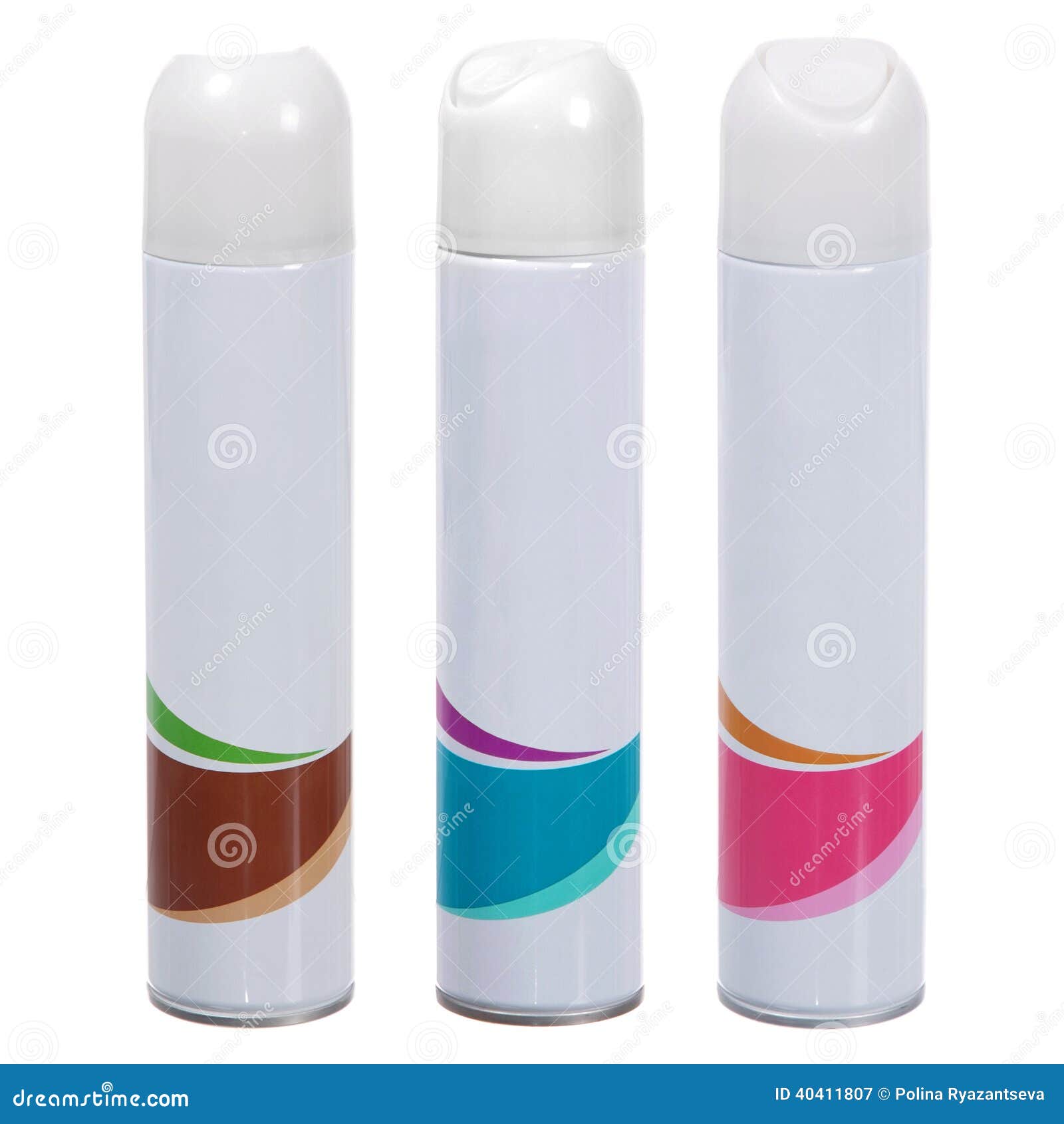 Set Of Cans Of Air Freshener Stock Image Image of odor, ozone 40411807