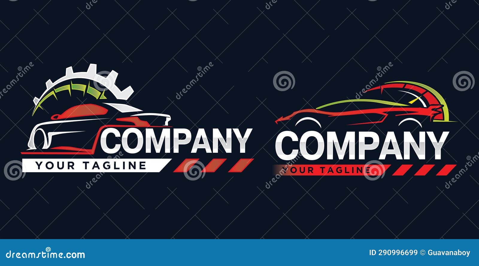 Set of Car Garage Logo Design Template Stock Vector - Illustration of auto,  vector: 290996699, image size:1600x890