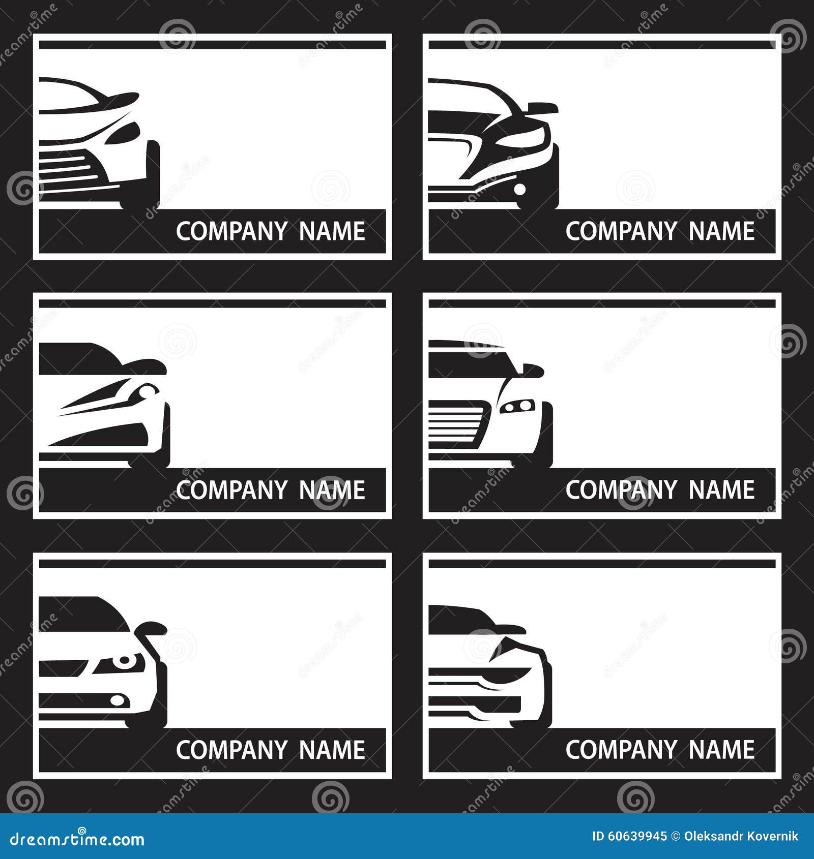 Set of car labels stock vector. Illustration of object 60639945