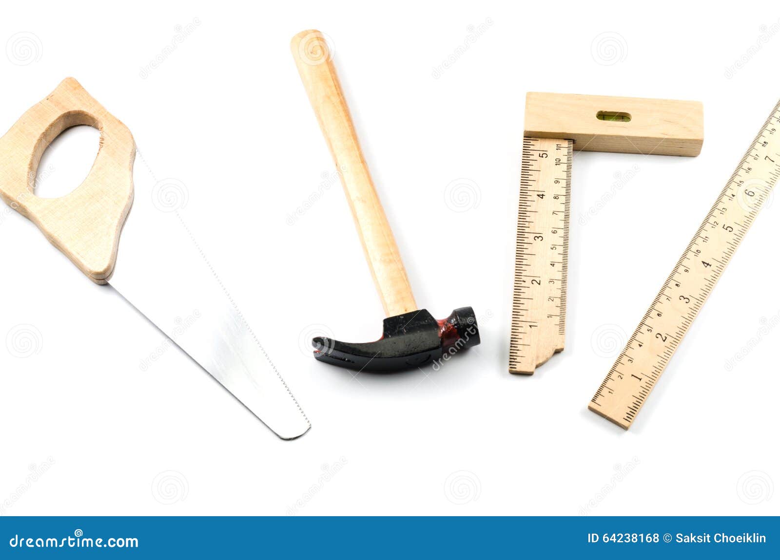Set of carpenter tools stock photo. Image of iron, carpenter 64238168