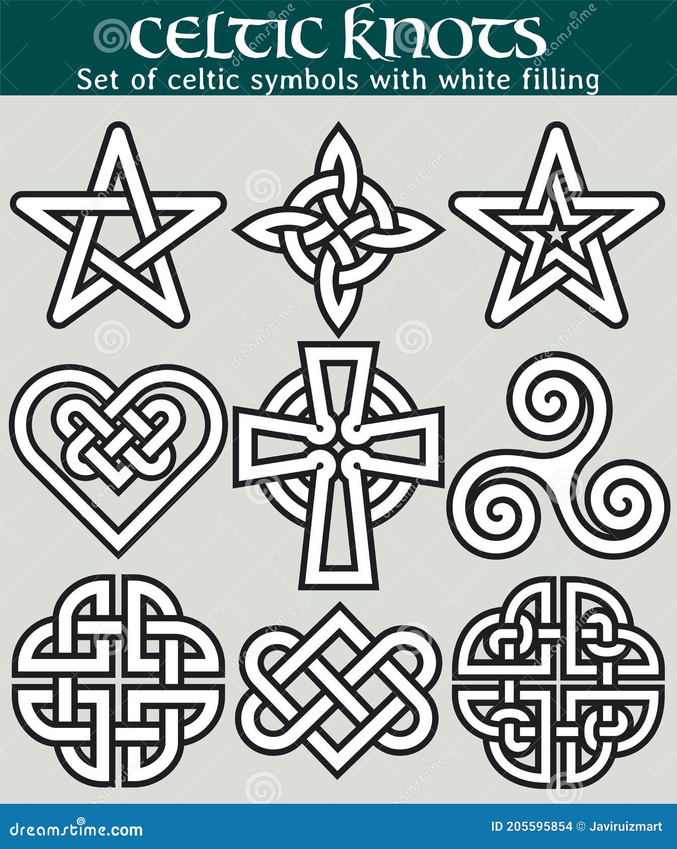 Medieval Celtic knot tattoo. Celtic, Irish knots ornament. Celtic symbol,  endless knot shape vector icon, infinite spirit unity symbol, pagan circle tribal  symbols graphics isolated 12187264 Vector Art at Vecteezy