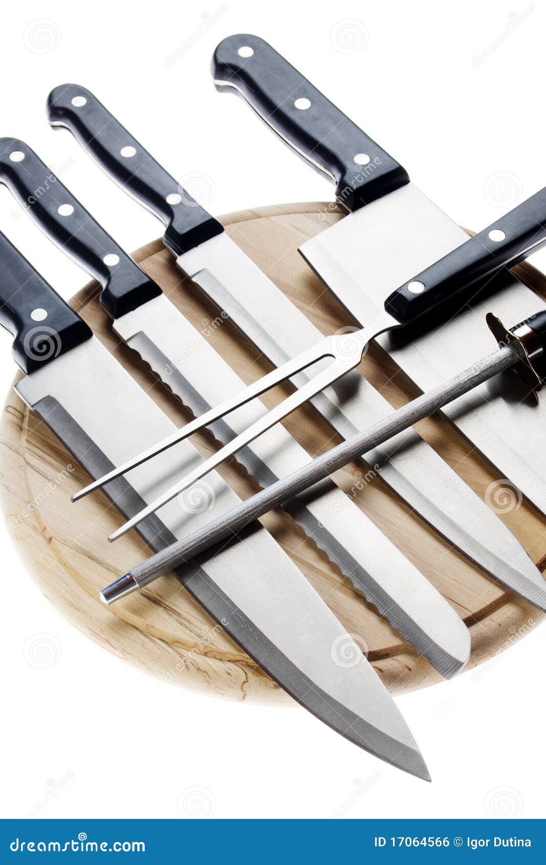 Set of chef s knives stock photo. Image of tools, knives 17064566