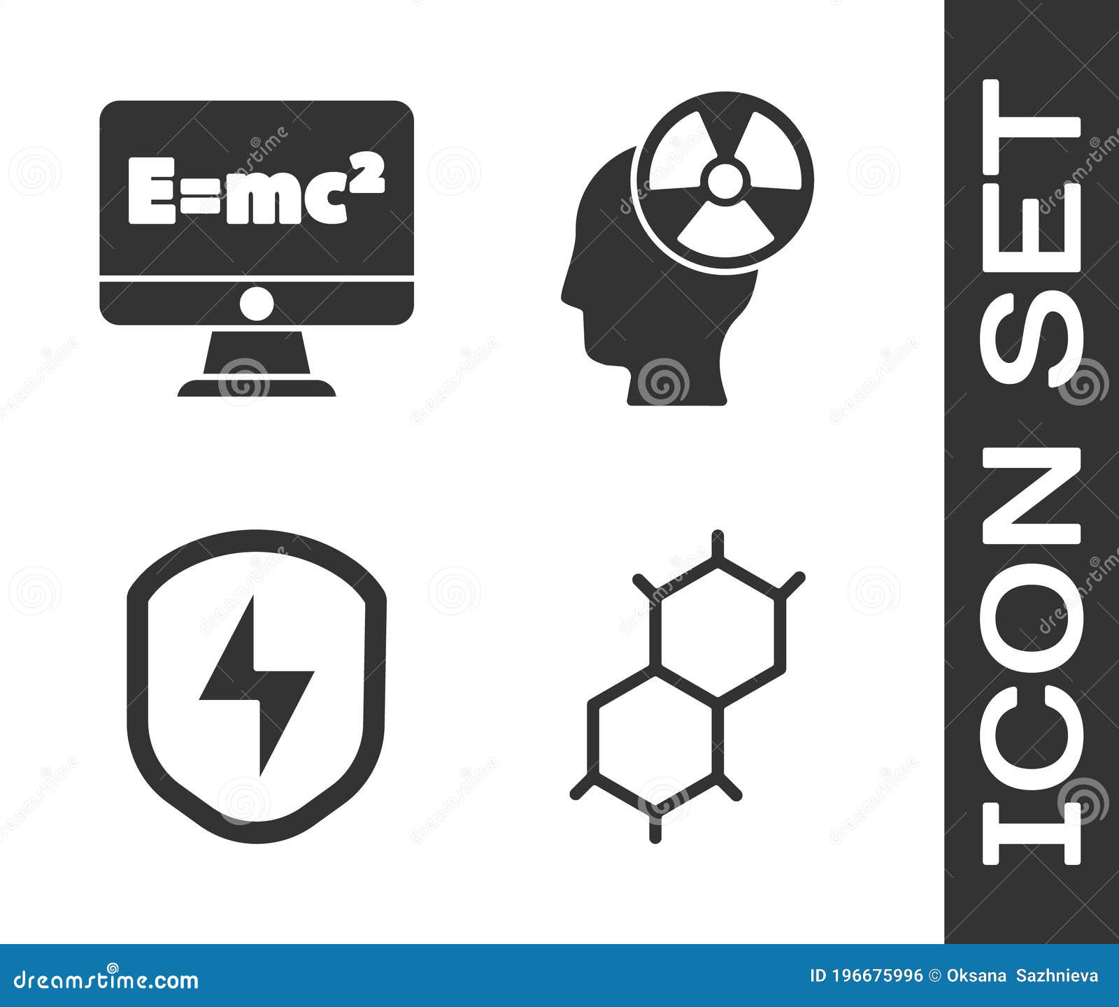 Set Chemical Formula, Equation Solution, Secure Shield with Lightning