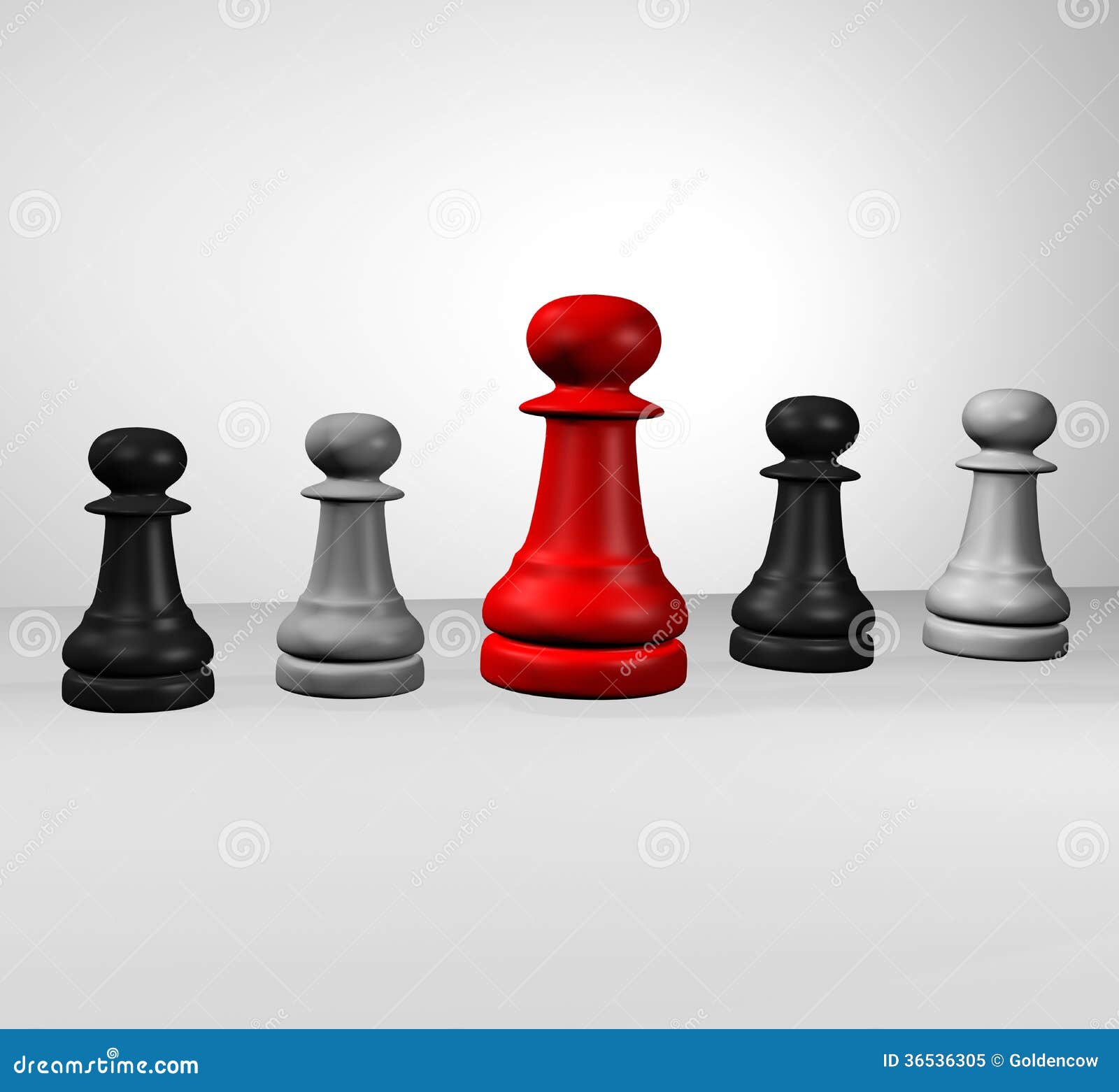 Set of chess pawns stock illustration. Illustration of isolated - 36536305