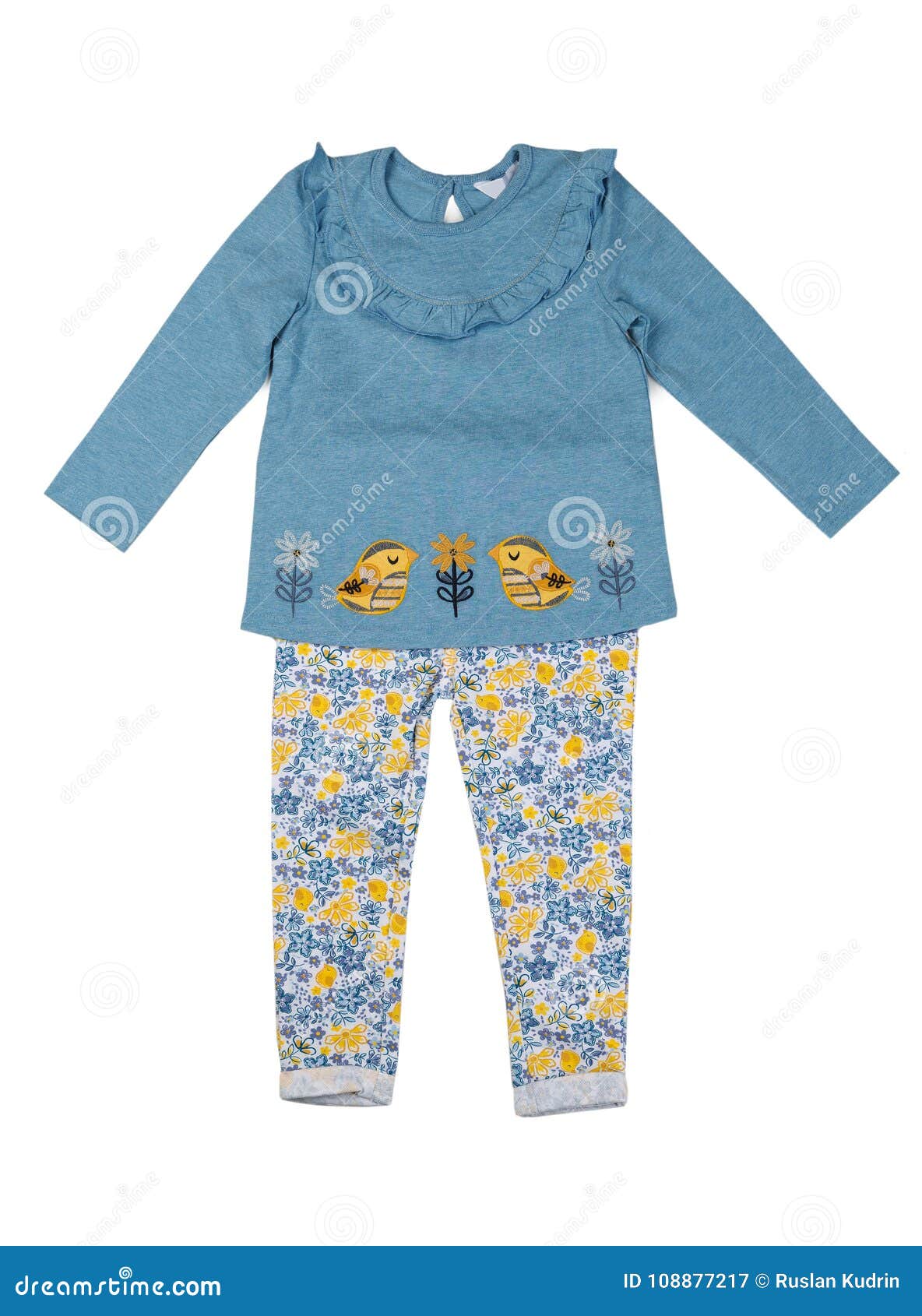 Set of Children`s Clothes. Isolate Stock Image - Image of design ...