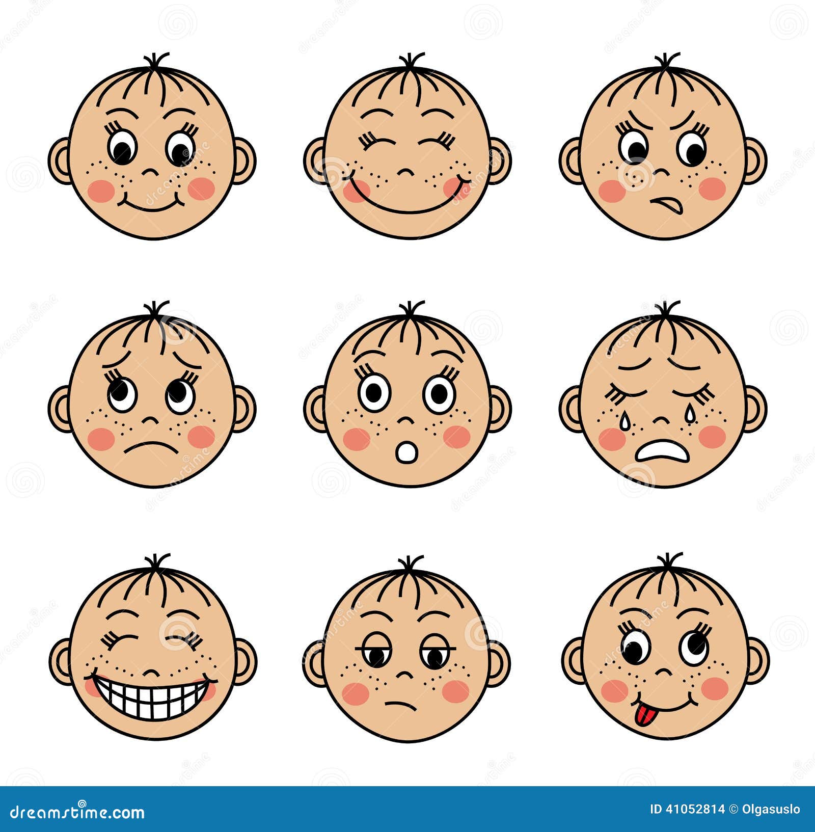 circle faces clip art - photo #43