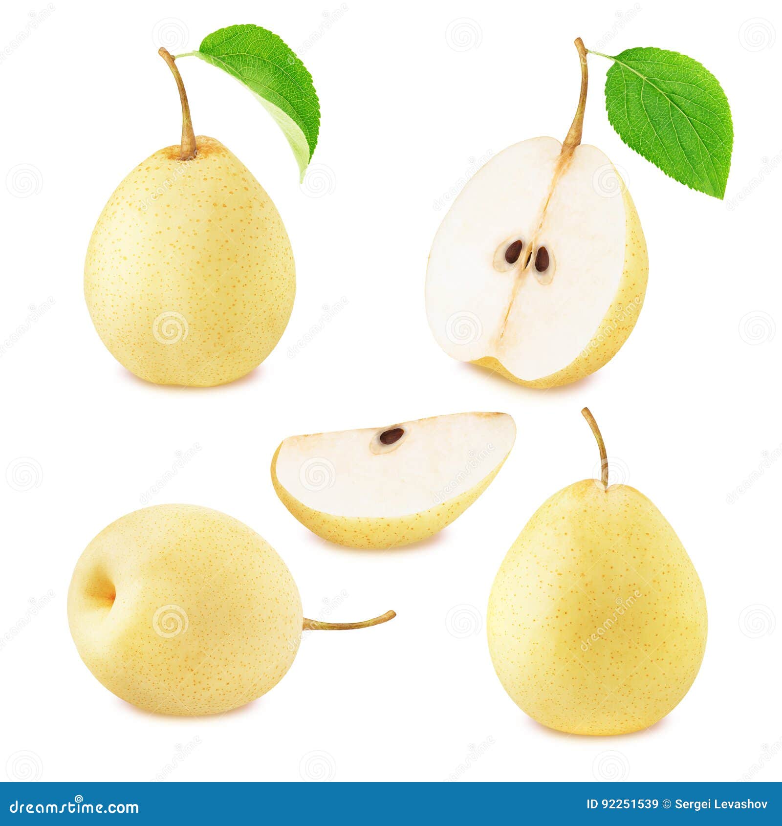 Set of chinese pear fruits stock image. Image of asian 92251539