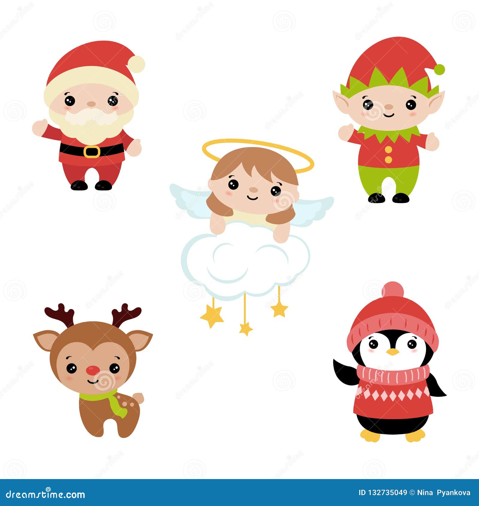 Characters Christmas Stock Illustrations – 27,102 Characters Christmas  Stock Illustrations, Vectors & Clipart - Dreamstime