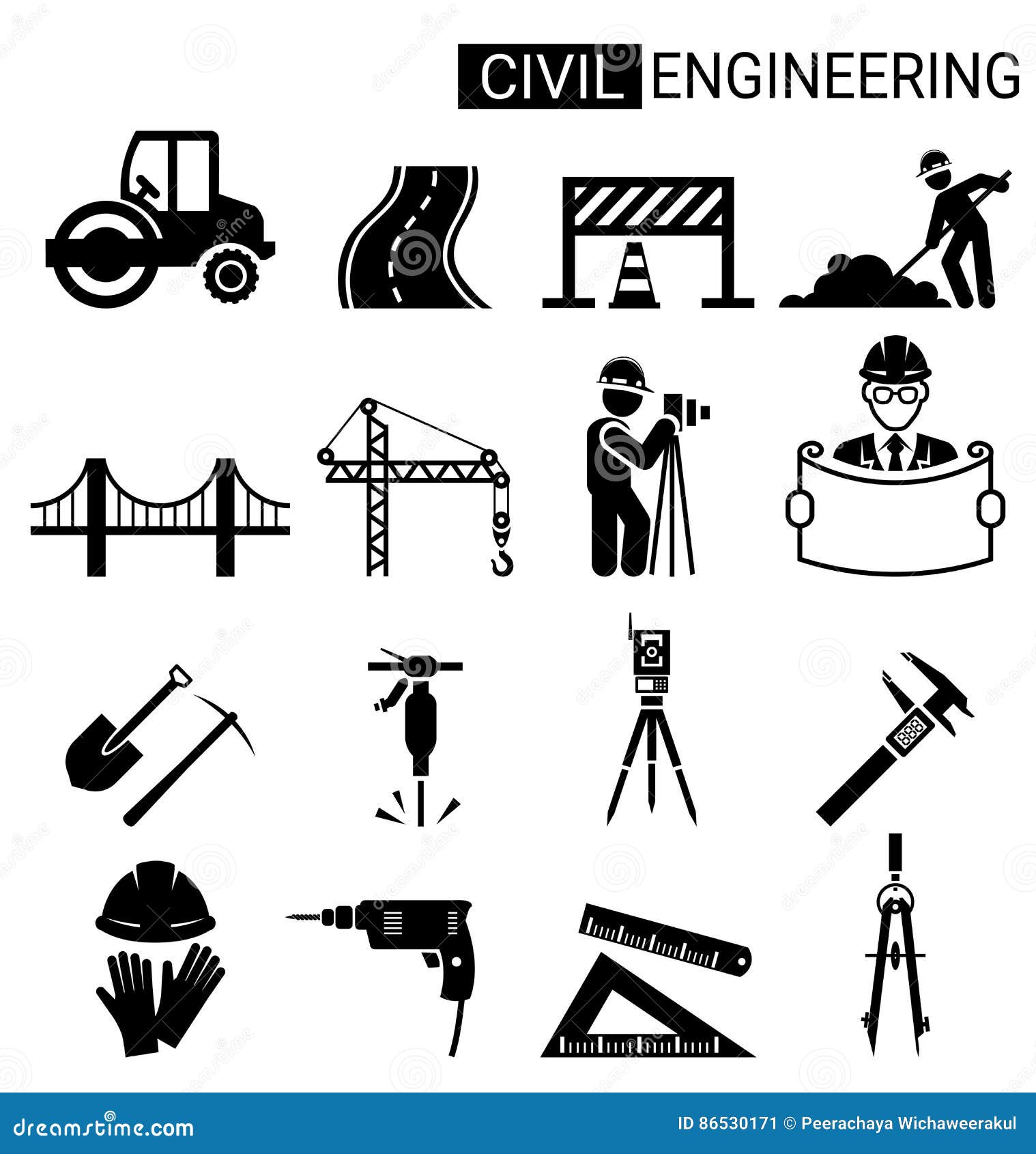 pics Construction Civil Engineering Icon Png dreamstime com