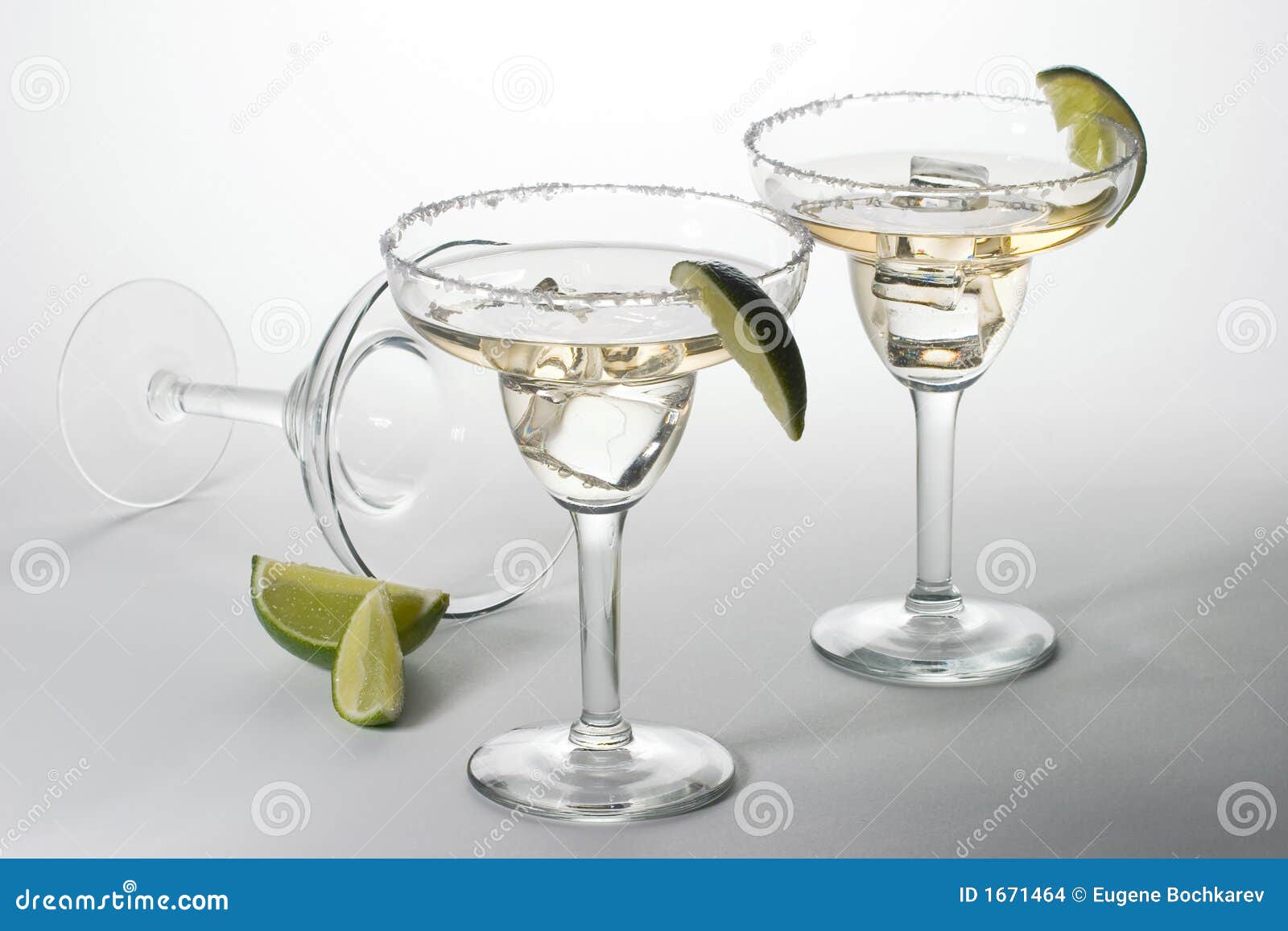 Set of Cocktails with Ice in Martini Glasses Stock Photo Image of
