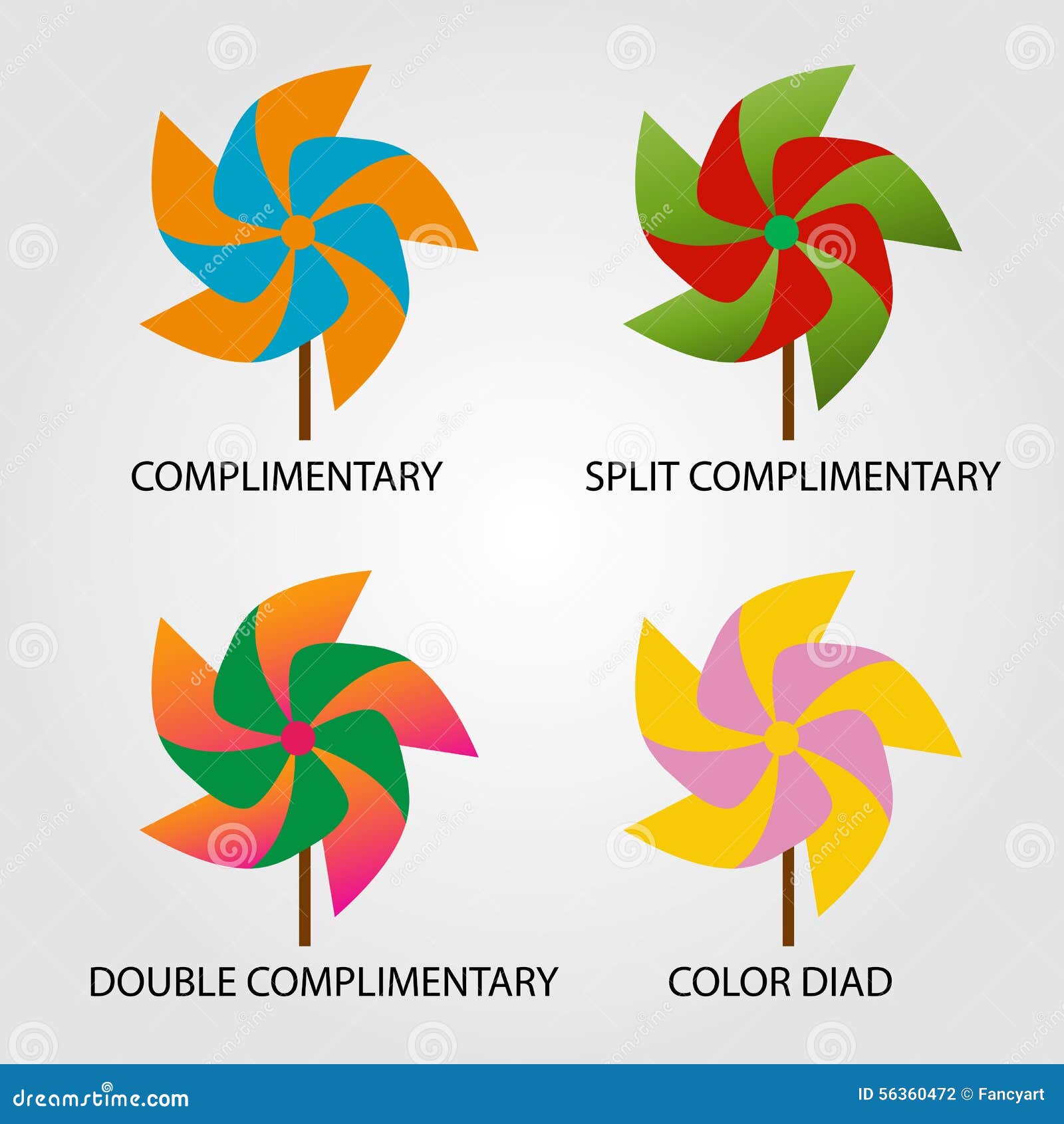 Colour Schemes Stock Illustrations – 215 Colour Schemes Stock  Illustrations, Vectors & Clipart - Dreamstime