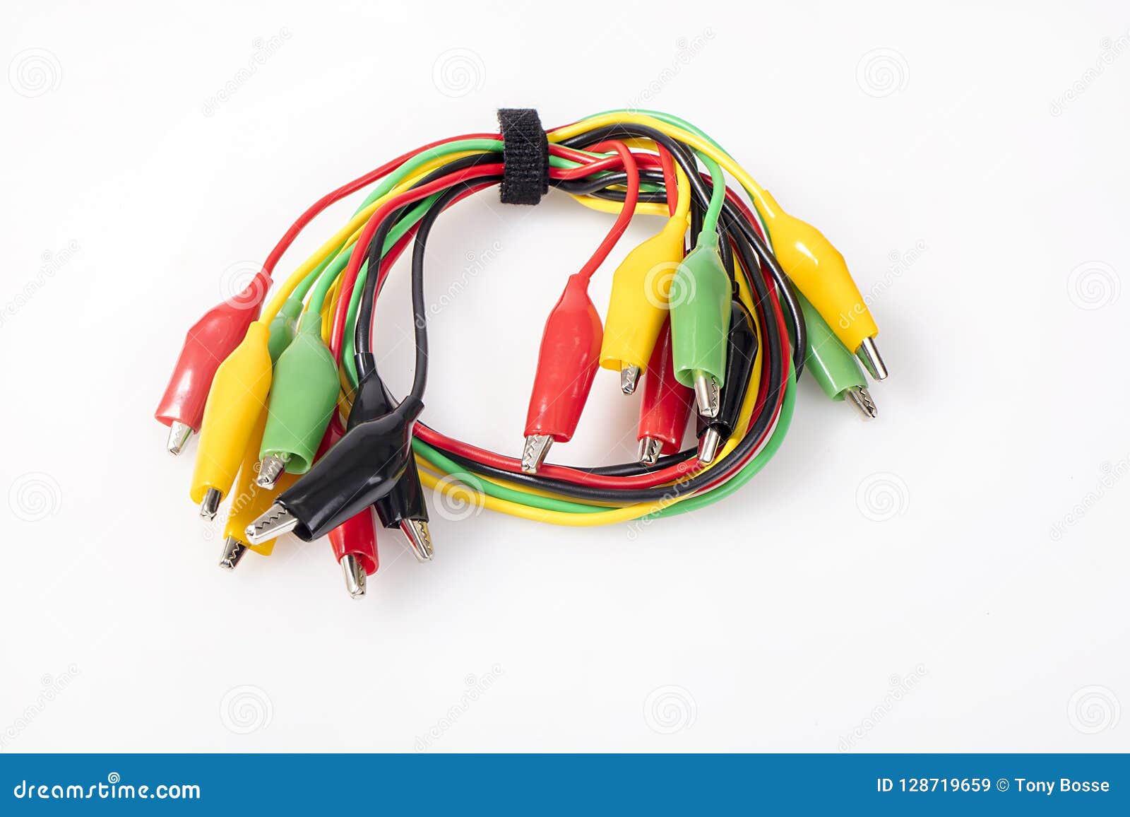 Colored Electrical Wiring Wires, Mounting Tools, Two Multimeters Are ...
