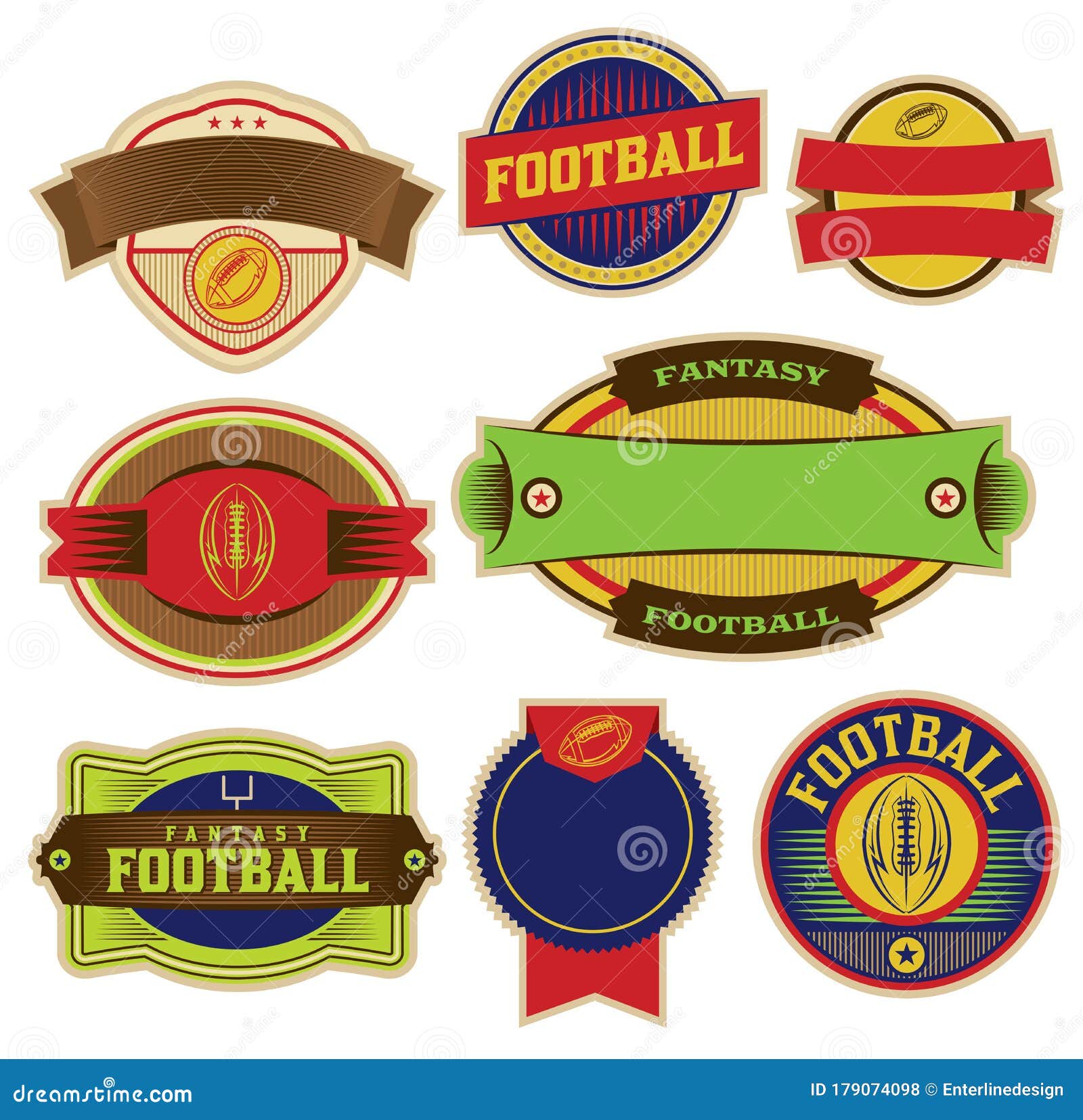 Set Of Colorful Football Labels And Badges Illustration Stock Vector Illustration Of Emblem Fantasy Set Of Colorful Football Labels And Badges Illustration Stock Vector Illustration Of Emblem Fantasy