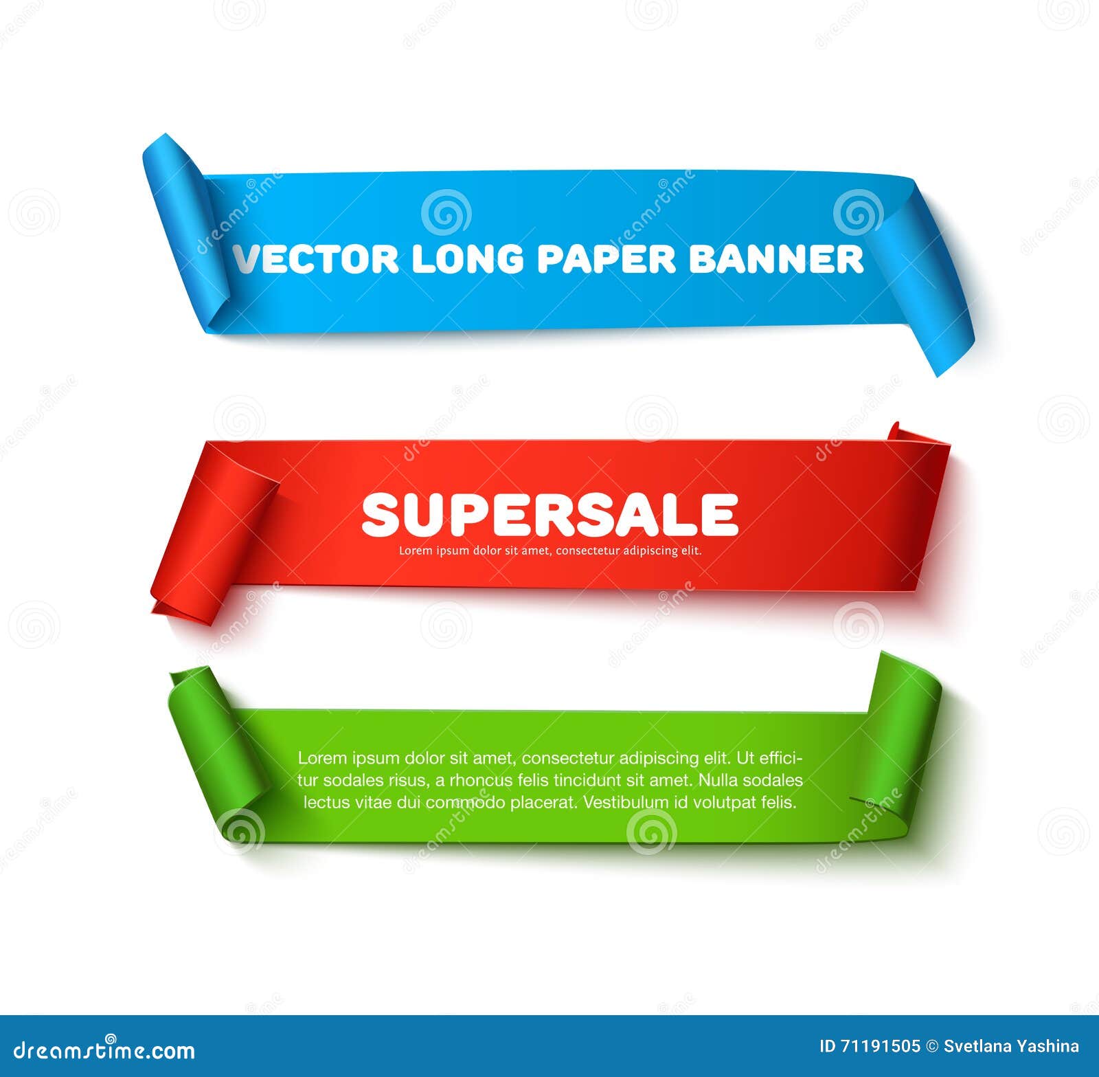 Banner and Background Paper Rolls