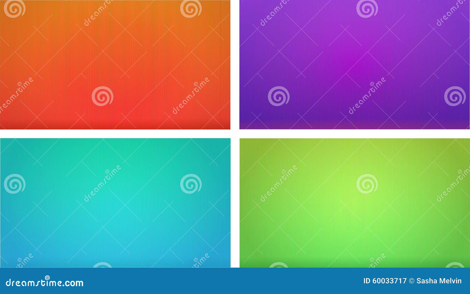 set of colorful striped backgrounds