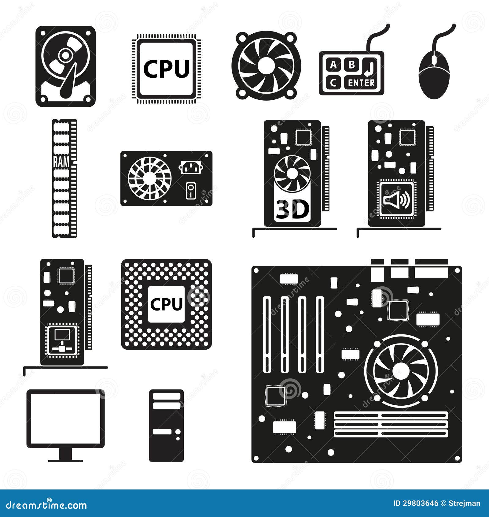 computer hardware clipart free download - photo #17