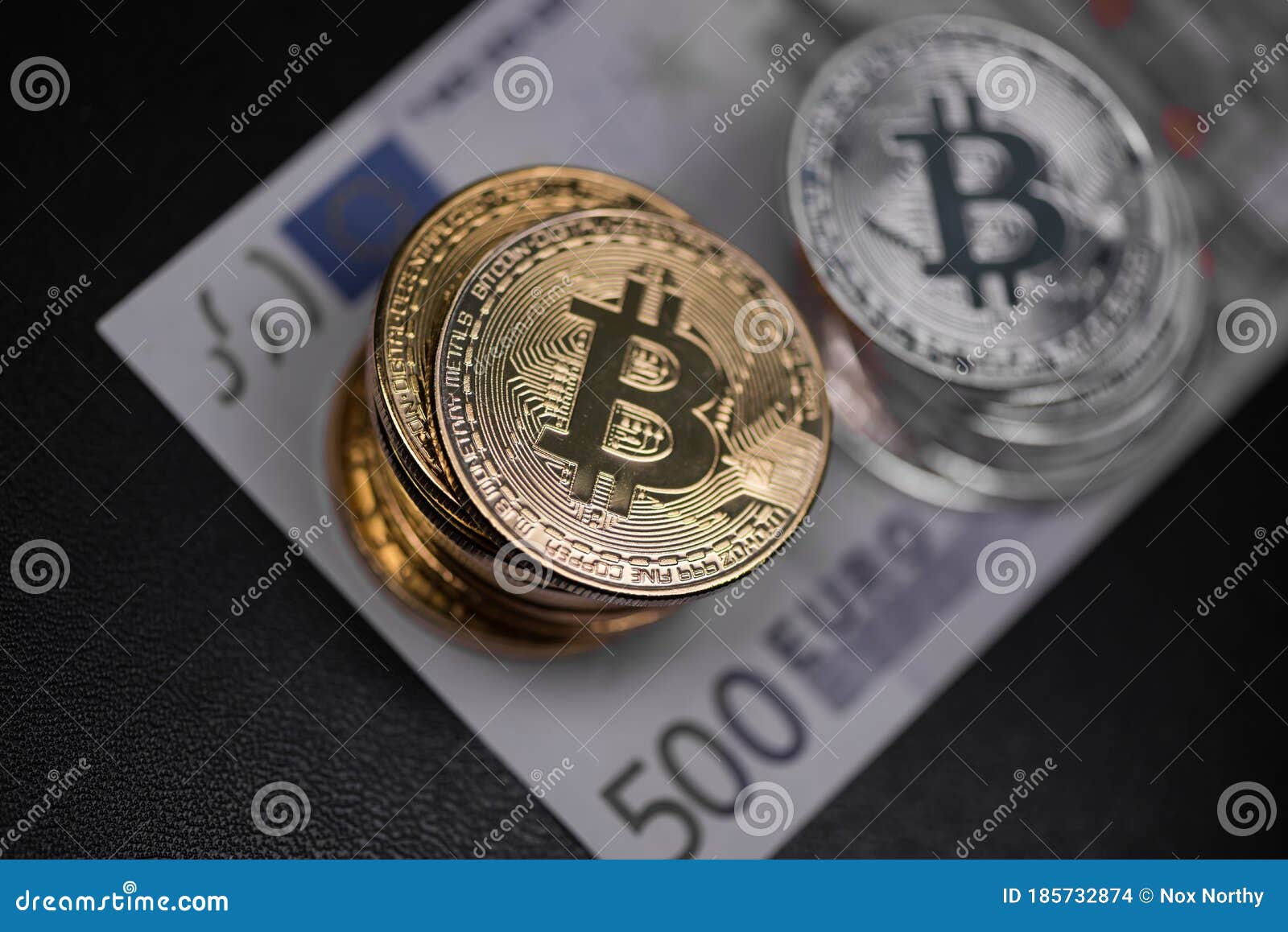 Set of Cryptocurrencies. Bitcoin As Most Important Cryptocurrency Concept  Stock Photo - Image of investment, blockchain: 185732874