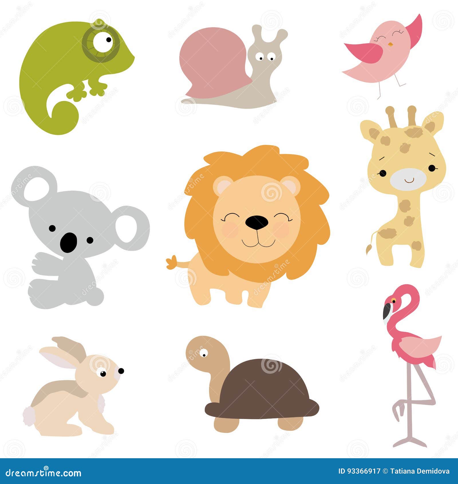 cartoon baby animals pictures