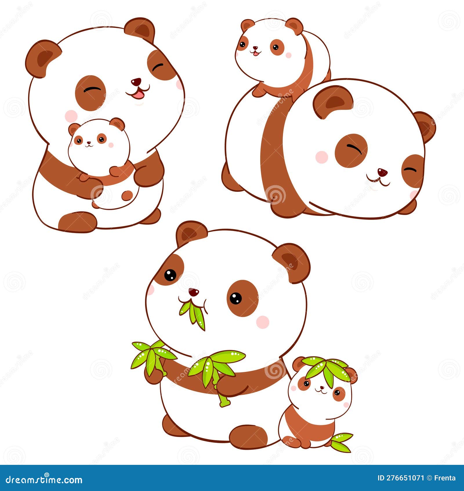 Kawaii Cute Panda - Panda - Sticker