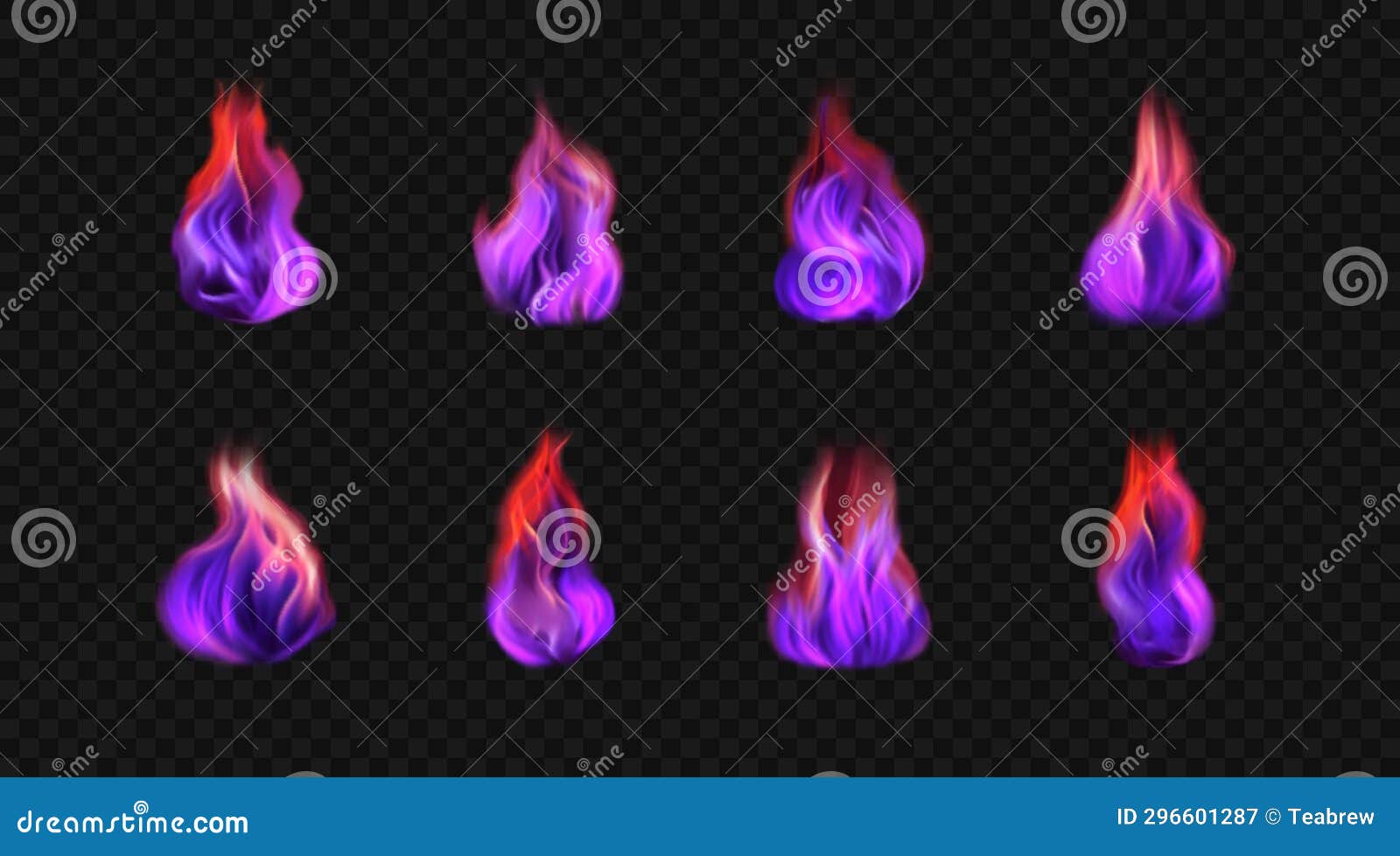 flames 3d png