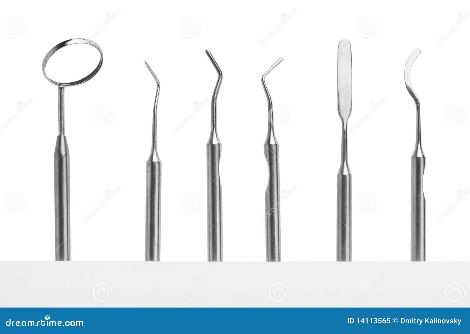 Set of Dental Care Instruments Stock Image Image of handle, remover